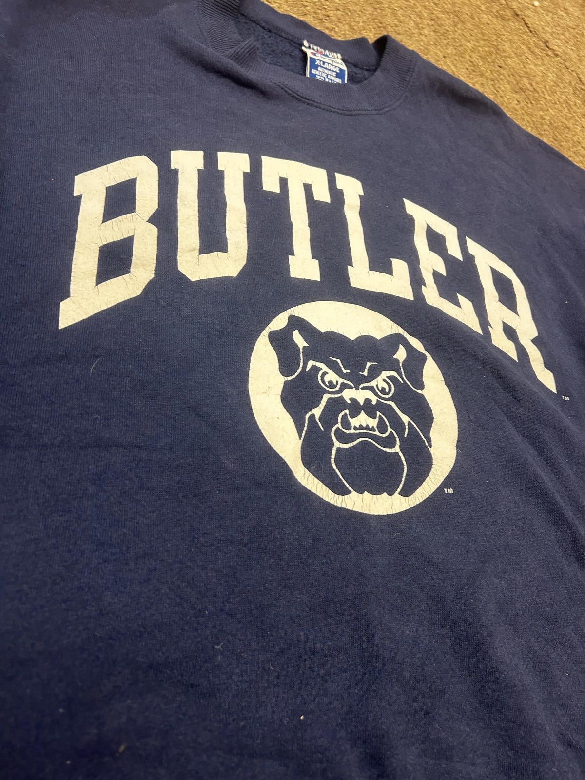 Champion Champion Butler Bulldogs Navy Blue Sweatshirt XL Size US XL / EU 56 / 4 - 2 Thumbnail