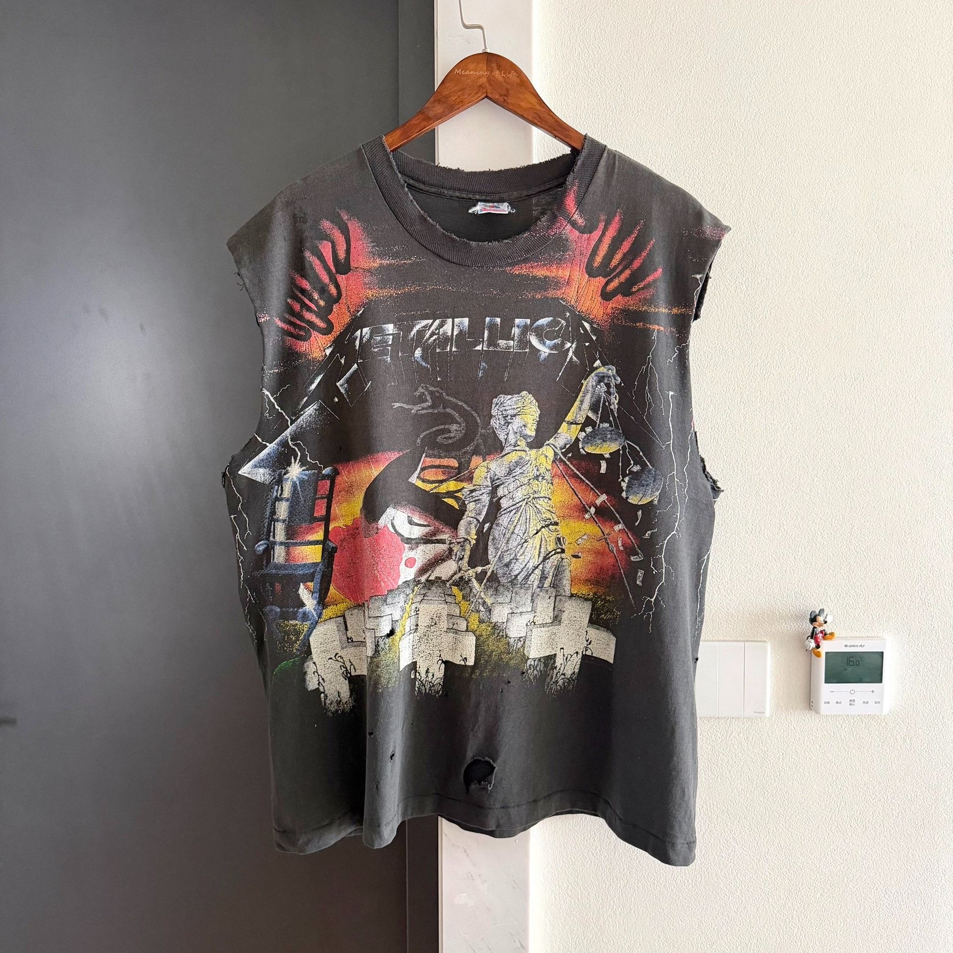 Vintage Vintage Metallica 1991 AOP Band Tee Size US M / EU 48-50 / 2 - 1 Thumbnail
