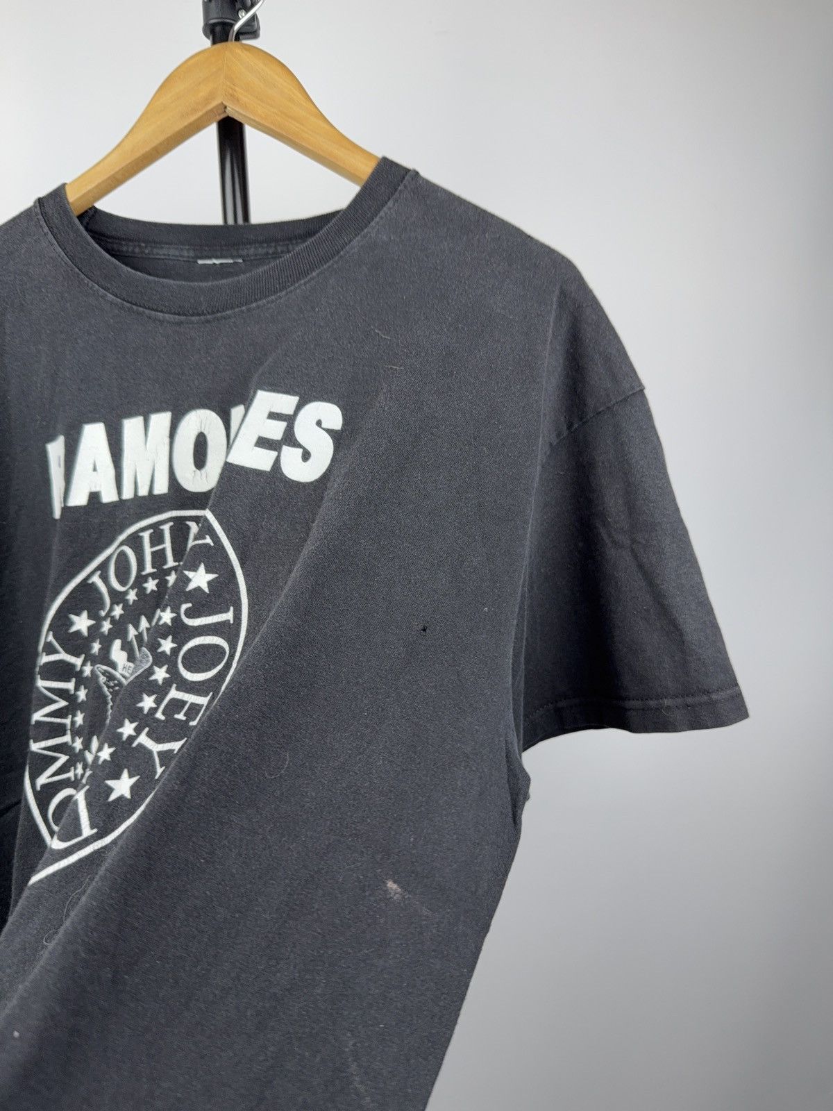 Band Tees Vintage 00s Ramones Hey Ho Let’s Go Double Sided Tee 🖤 Size US XL / EU 56 / 4 - 5 Thumbnail