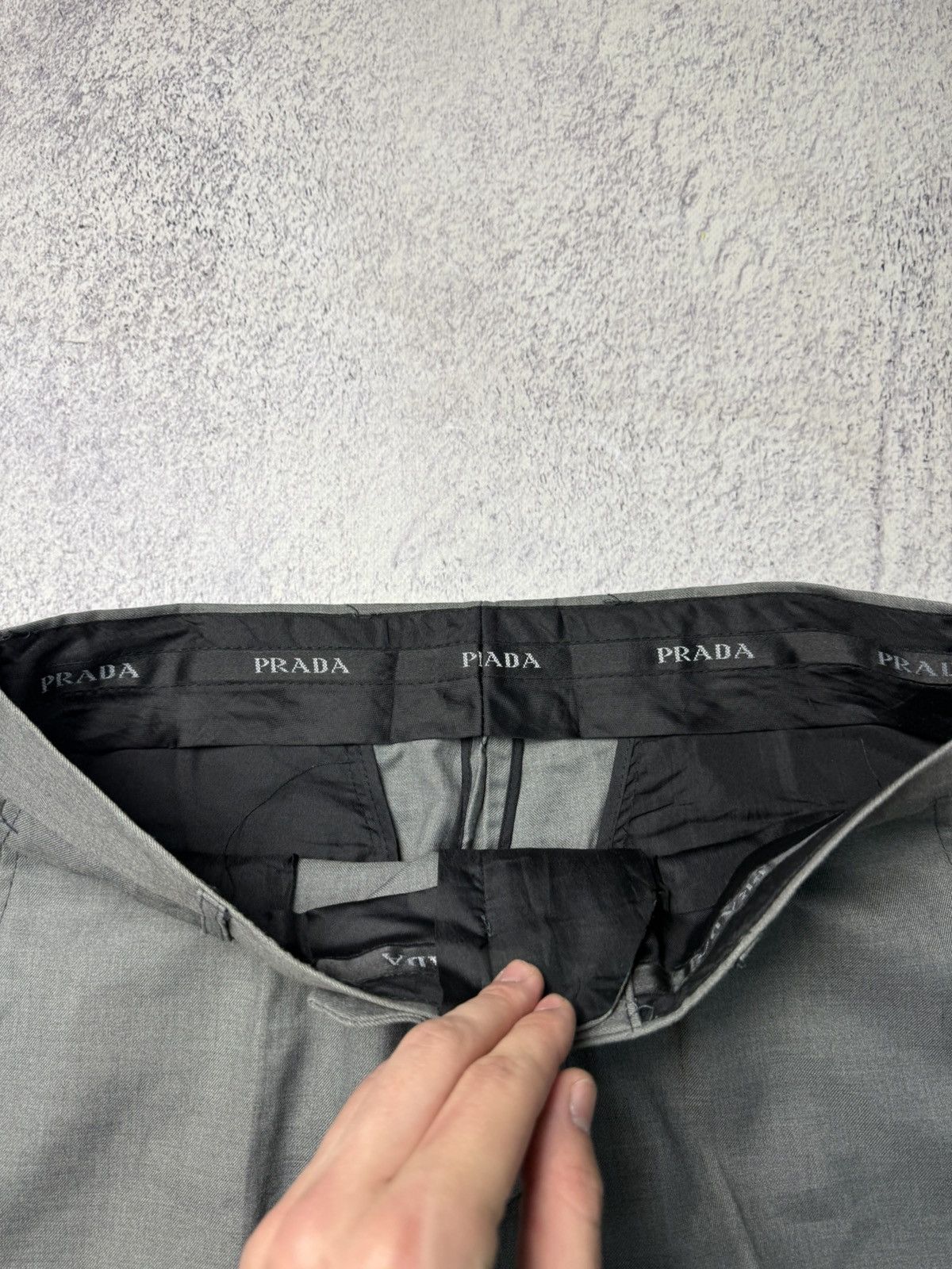 Prada Vintage Prada classic trousers with creases Size US 32 / EU 48 - 7 Thumbnail