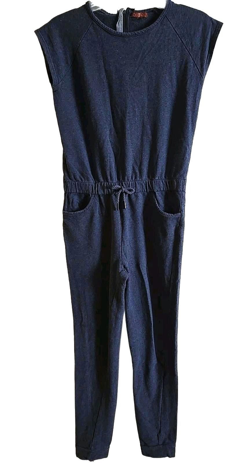 7 For All Mankind 7 For All Mankind Womens Jumpsuit Size S/M Pockets (Tag XL) Size 40" / US 18 - 1 Thumbnail