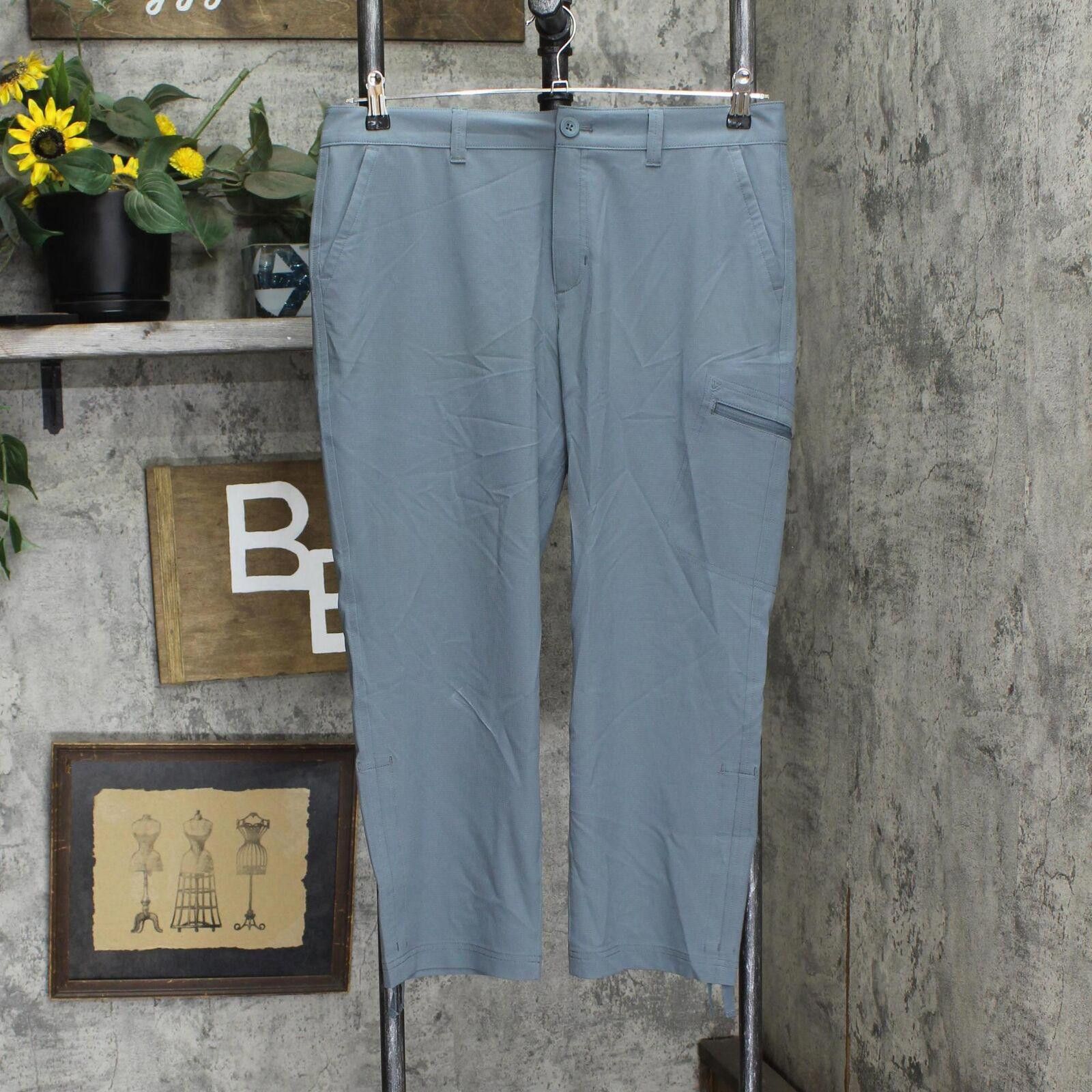 Eddie Bauer NWT Eddie Bauer Capri Pants Pocket Ripstop 1767954 8 Gray Size 30" / US 8 / IT 44 - 1 Thumbnail