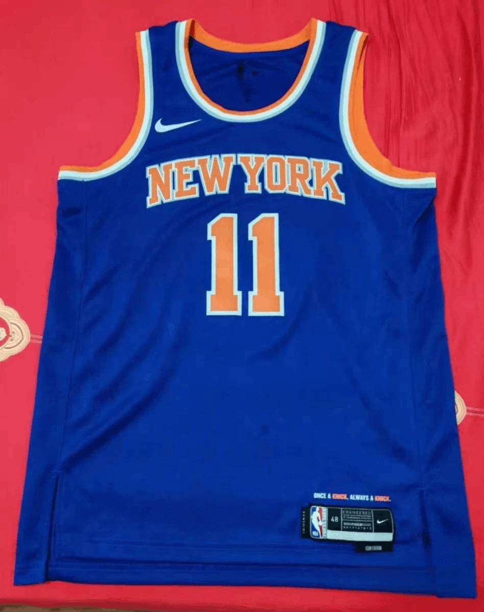 NBA New York Knicks #11 Jalen Brunson Jersey Size US XL / EU 56 / 4 - 1 Thumbnail