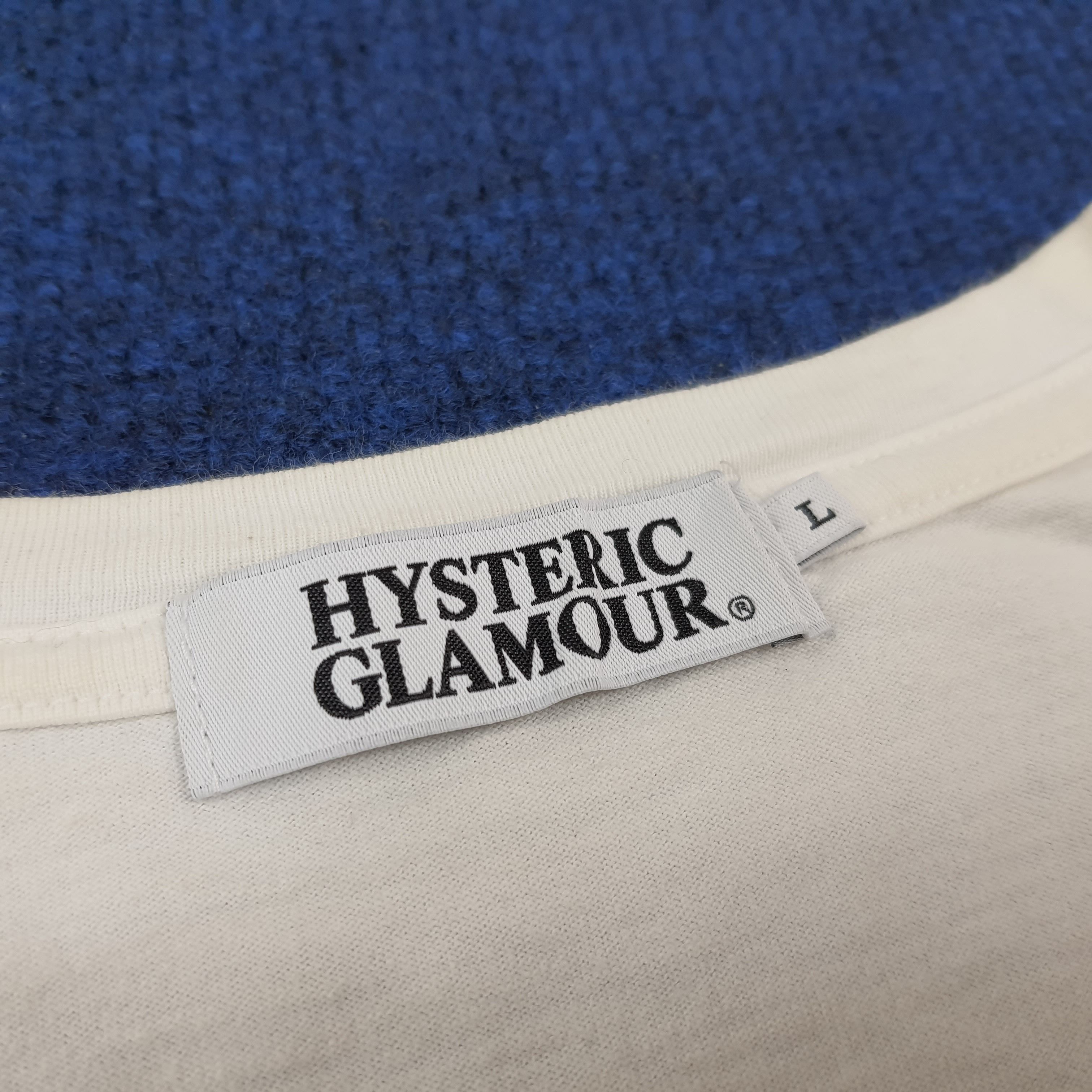 Hysteric Glamour × Japanese Brand × Vintage Vintage Hysteric Glamour Japan Brand T-shirt Size US M / EU 48-50 / 2 - 5 Thumbnail