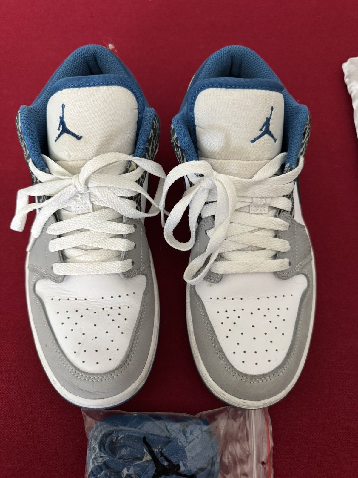 Nike Nike Air Jordan 1 Low “True Blue" sneakers men size Size US 7 / EU 40 - 2 Thumbnail