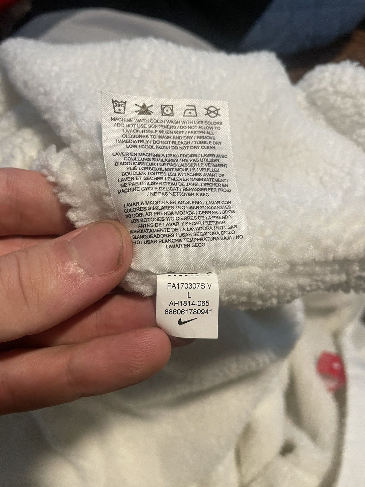 Kith x Nike Sherpa Sideline Coat