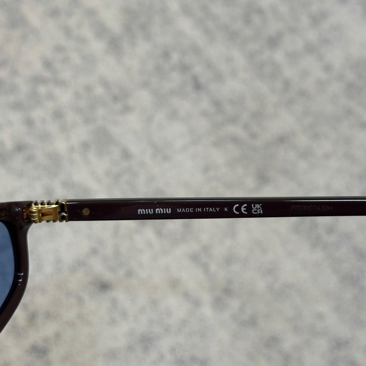 Miu Miu MIU MIU MU A06S 22C60O Sunglasses Size ONE SIZE - 5 Thumbnail