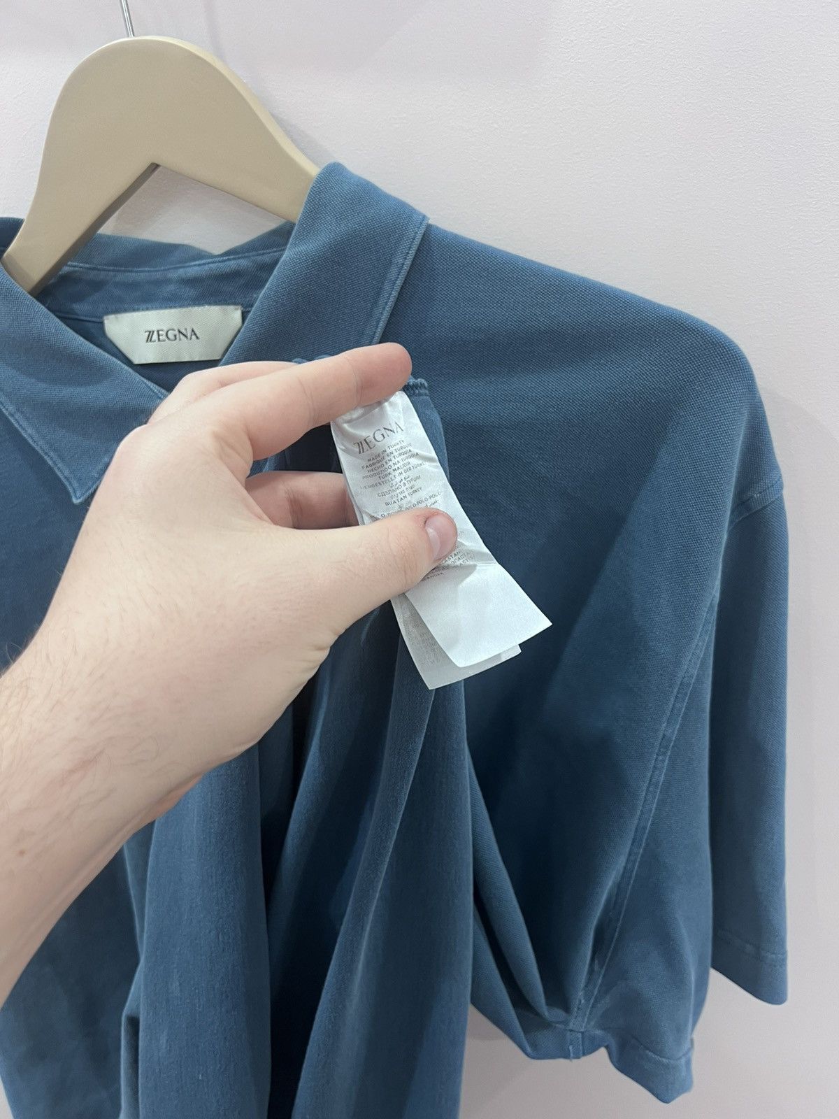 Z Zegna VERY RARE Basic luxury polo tee zegna XXL Size US XXL / EU 58 / 5 - 4 Thumbnail