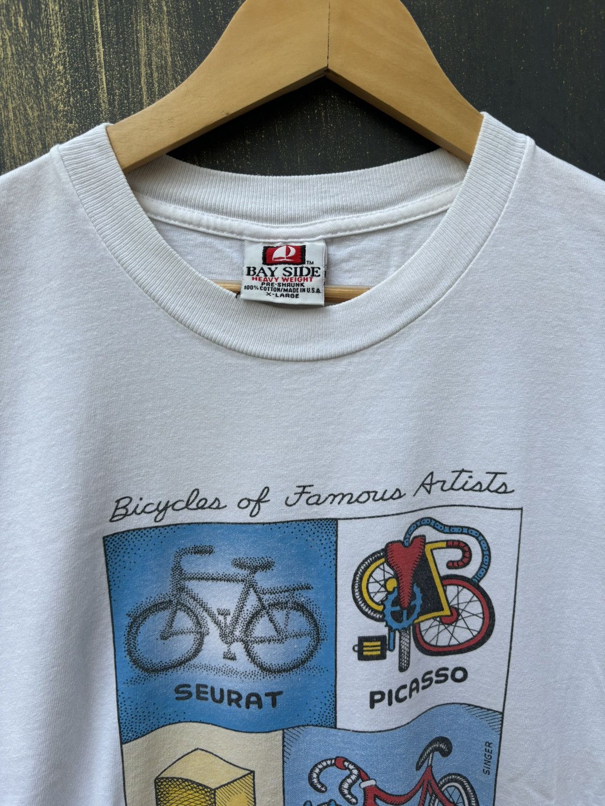 Vintage VERY RARE! Vintage 90’s Parody Picasso Melted Dali Size US XL / EU 56 / 4 - 5 Thumbnail