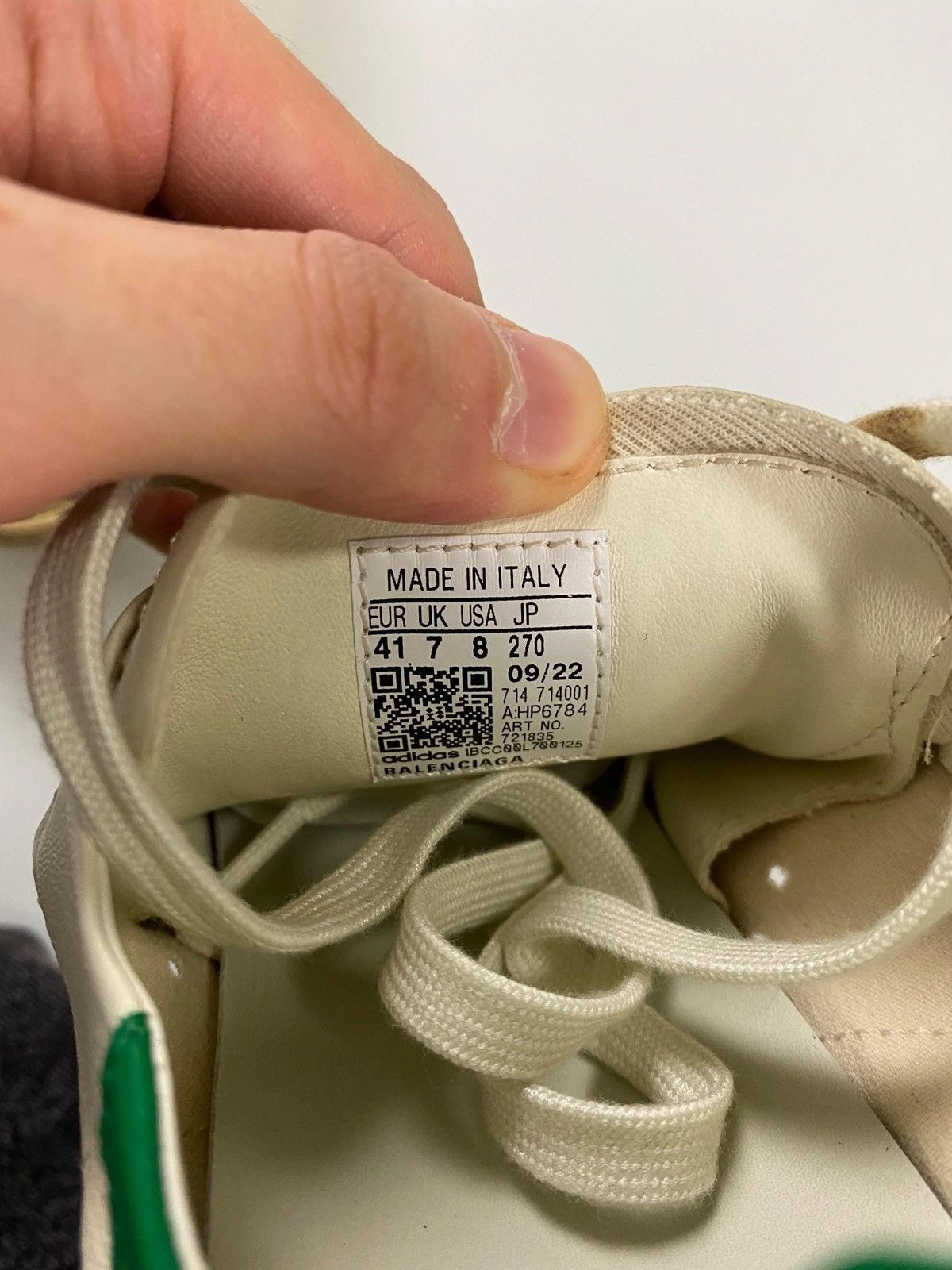 Adidas × Balenciaga ADIDAS X BALENCIAGA STAN SMITH WORN OUT LOOK SNEAKER Size US 9 / EU 42 - 4 Thumbnail