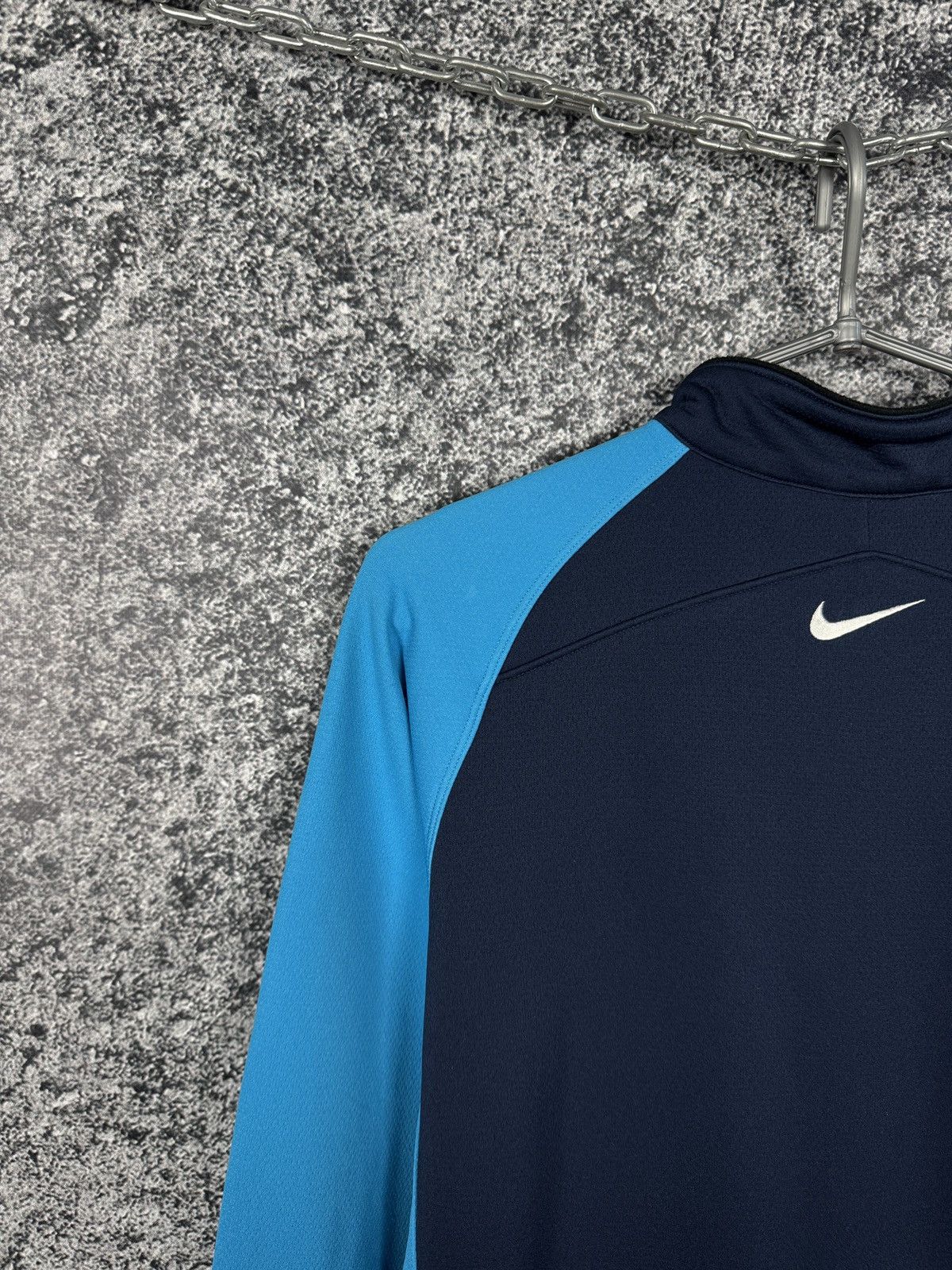 Nike Men’s Nike Fit Therma Cycling Full Zip Jacket Vintage Size L Size US L / EU 52-54 / 3 - 14 Thumbnail