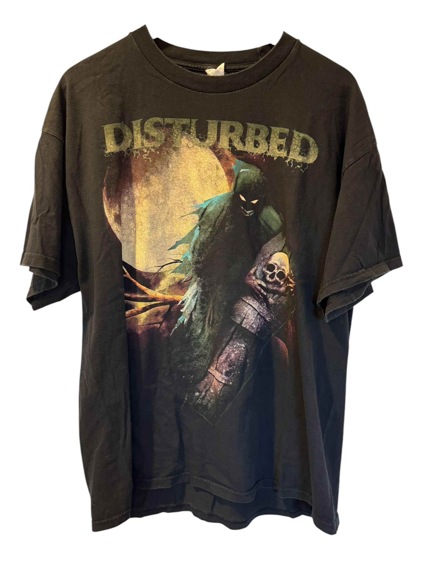 Alstyle × Band Tees × Vintage Vintage Disturbed Creepin Coffin Band T-shirt Size US XL / EU 56 / 4 - 1 Thumbnail