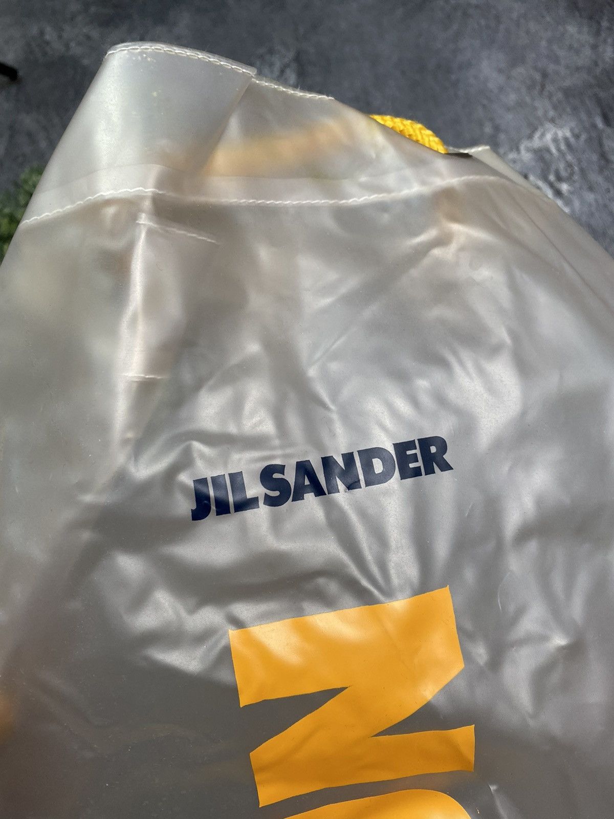 Jil Sander Jil Sander SUN Fragrance Transparent Drawstring Beach Bag Size ONE SIZE - 8 Thumbnail
