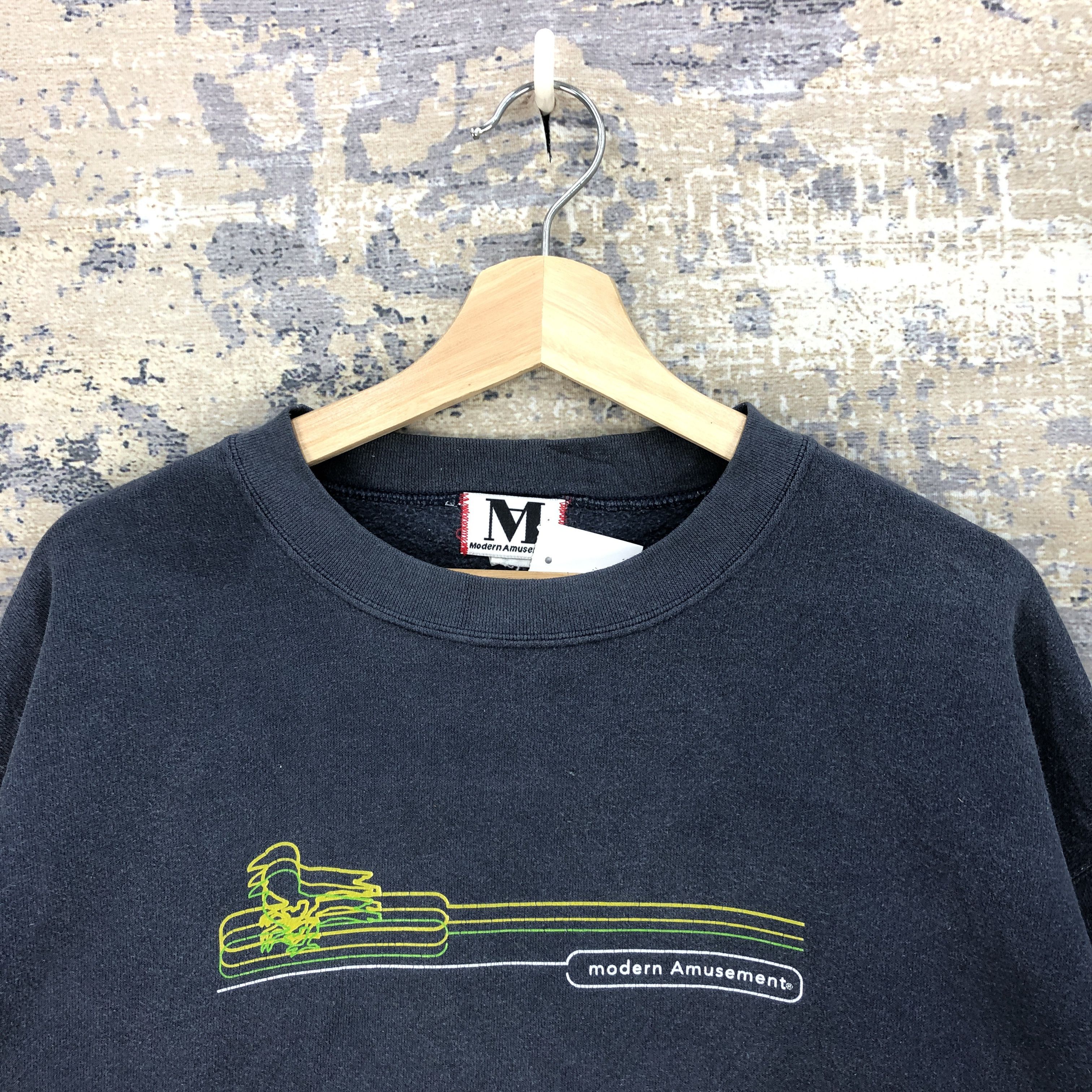 Japanese Brand Vintage Modern Amusement Sweater Sweatshirt Japanese Jumper Size US M / EU 48-50 / 2 - 4 Thumbnail