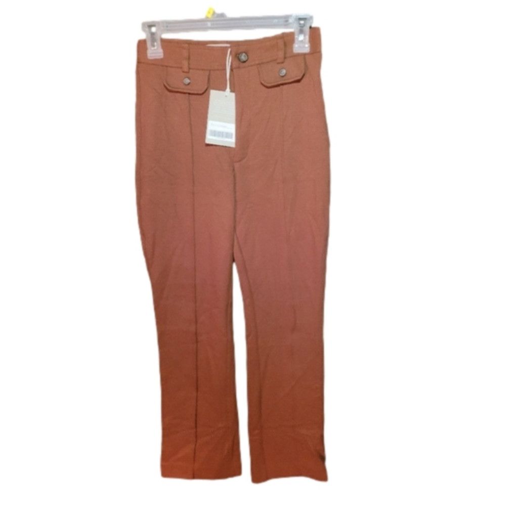 Everlane Everlane pants, rust colored, no pockets, NWT, Size 4 Size 27" / US 4 / IT 40 - 1 Thumbnail