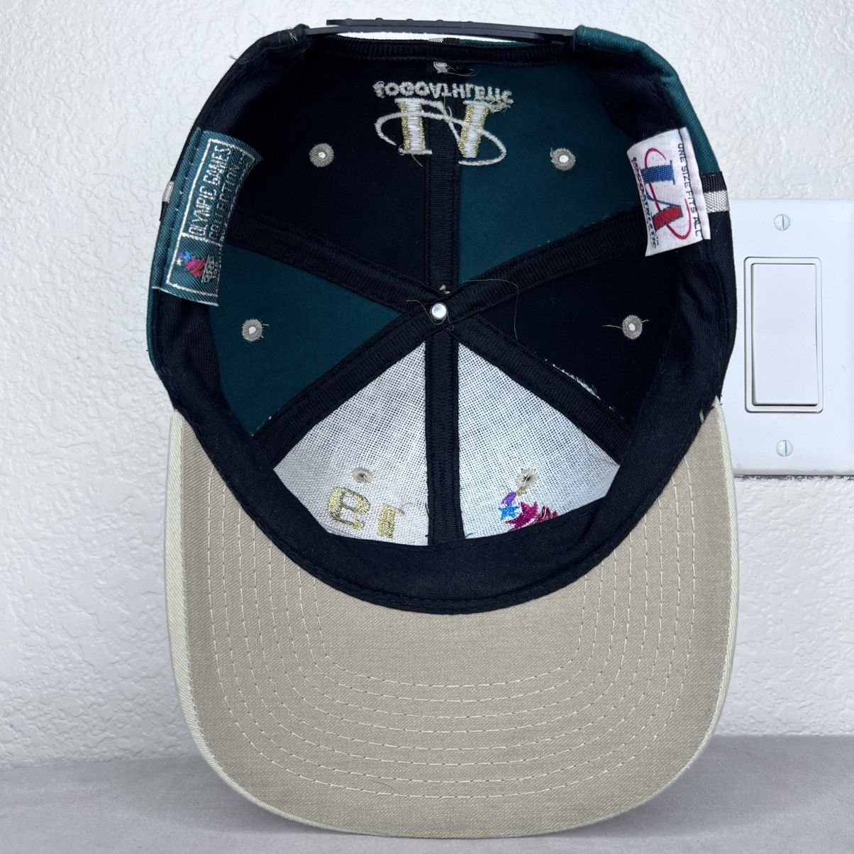 Logo Athletic Vintage 1996 Atlanta Summer Olympics Logo Athletic Snapback Size ONE SIZE - 9 Thumbnail