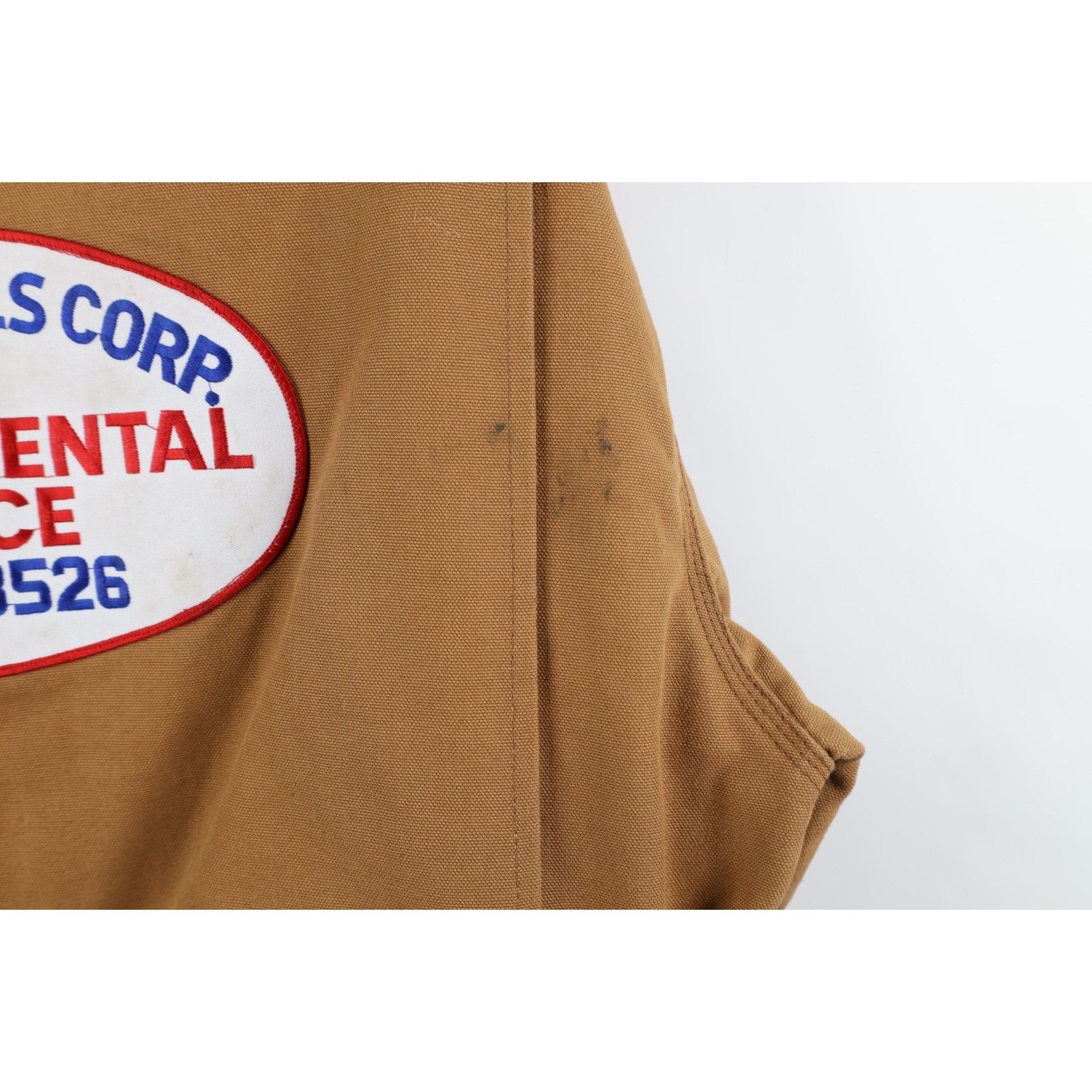 Carhartt Vintage 80s Carhartt Distressed Quilted Canvas Coveralls Size US 44 / EU 60 - 20 Thumbnail
