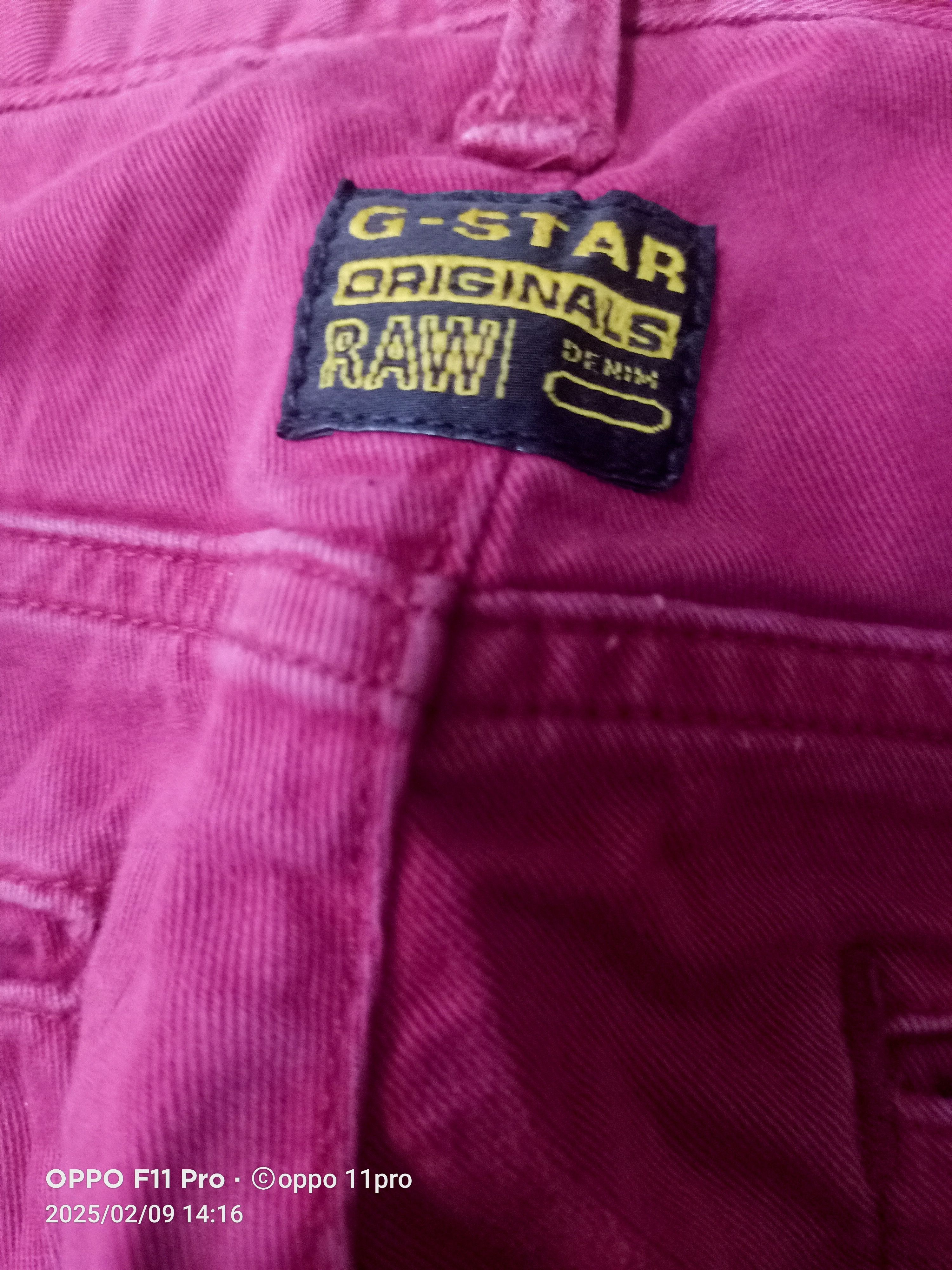 G-Star × Vintage G star Men Casual Cotton Pants Correctline Size US 33 - 4 Thumbnail