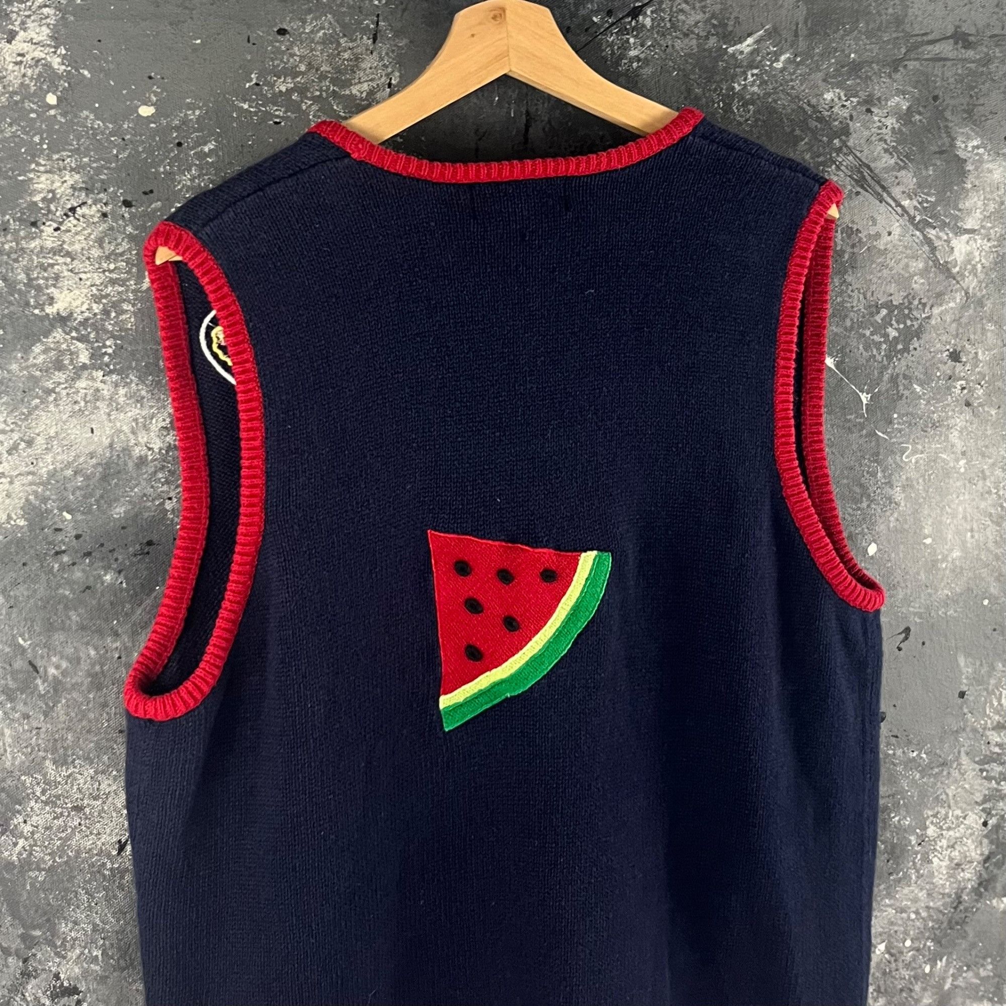Vintage Vintage 90’s Picnic sweeter vest Size US M / EU 48-50 / 2 - 3 Thumbnail