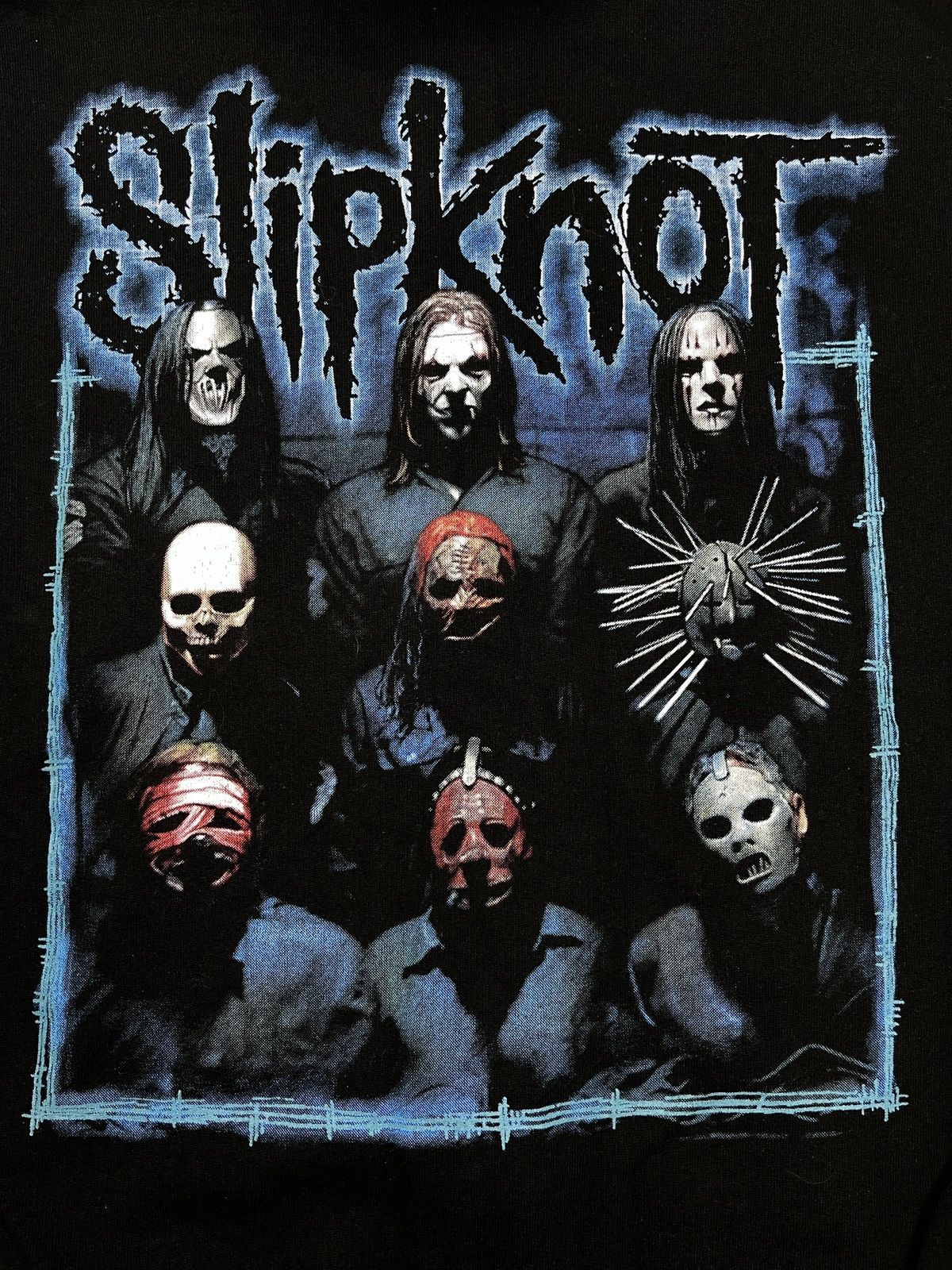 Slipknot Vintage Slipknot Zip Hoodie Black Big Logo Metal Rock Size US L / EU 52-54 / 3 - 5 Thumbnail
