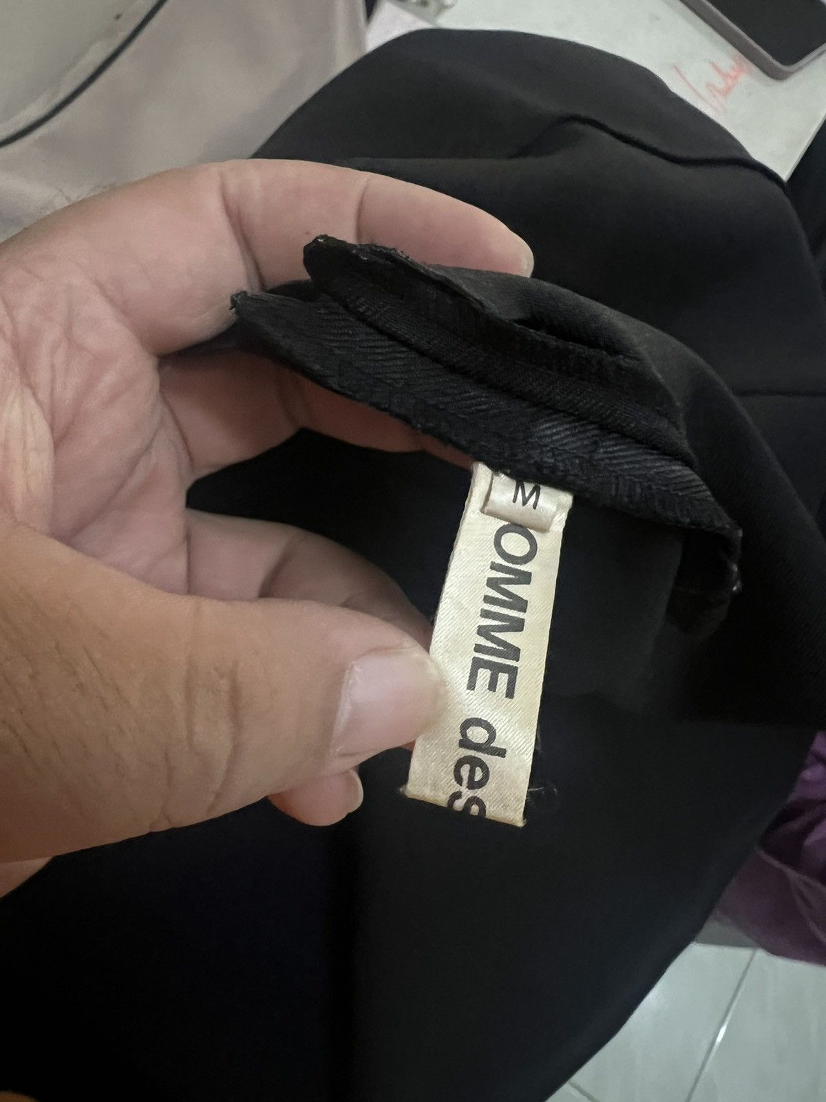 Comme des Garcons CDG BLACK DRESS WITH SCALLOPED EDGES & WIDER HIPS SPRING 99 Size M / US 6-8 / IT 42-44 - 24 Thumbnail