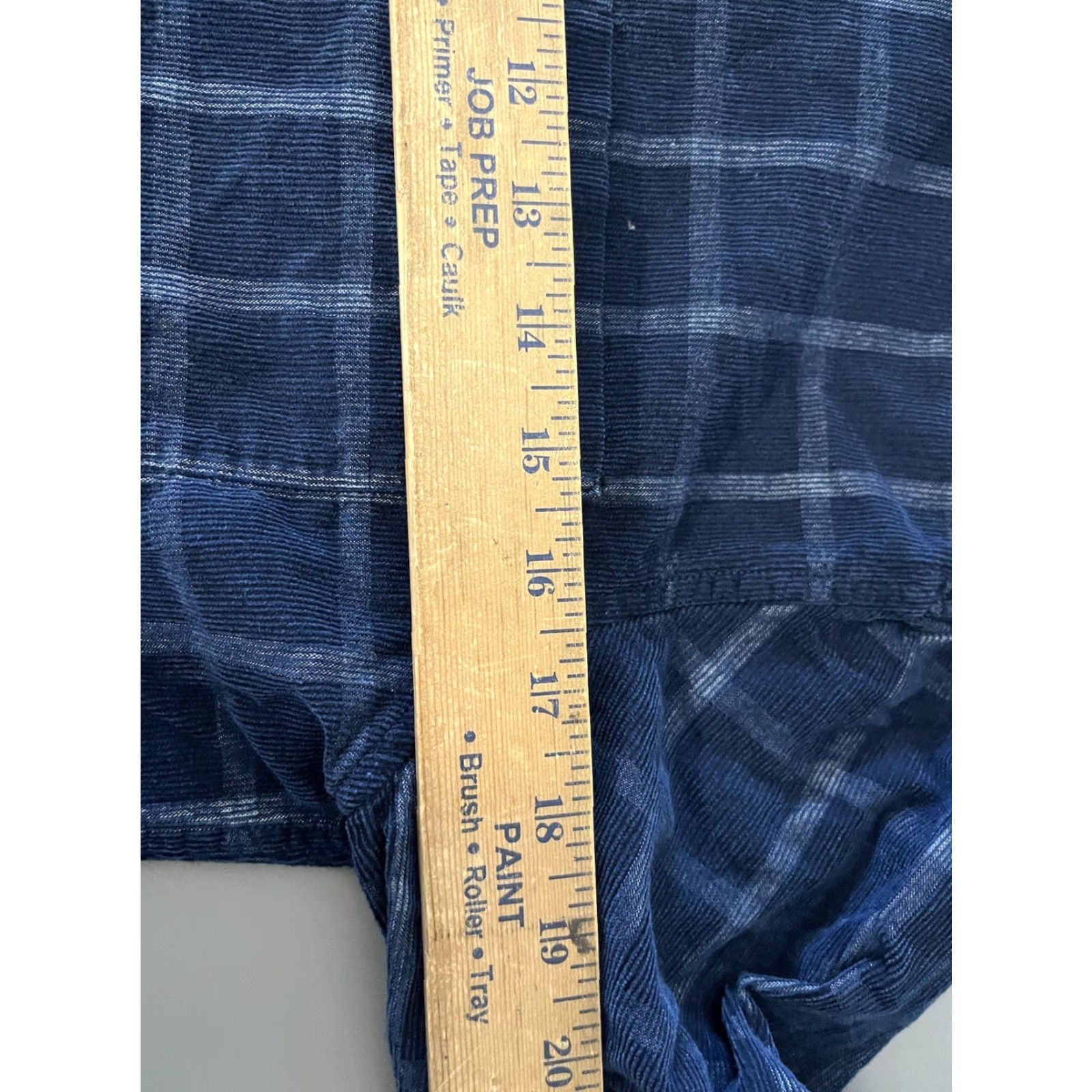 Banana Republic VINTAGE Banana Republic Shirt Men S Blue Plaid Slim Fit Button Up Collared Long Sleeve 90s Classic Preppy Size US S / EU 44-46 / 1 - 6 Thumbnail