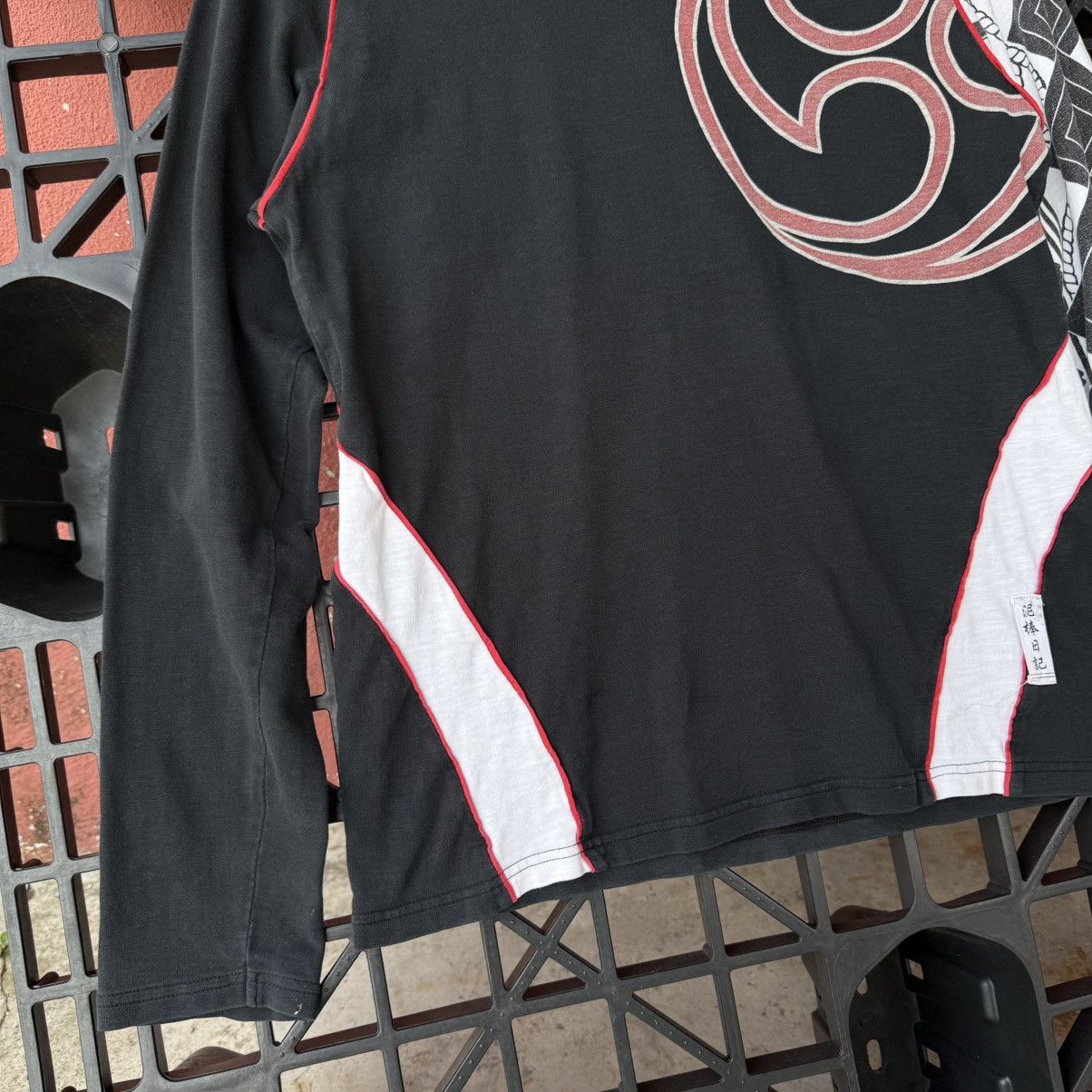 Japanese Brand Vintage Japan Thief Diary Caligraphy Patch Tee Size US M / EU 48-50 / 2 - 5 Thumbnail