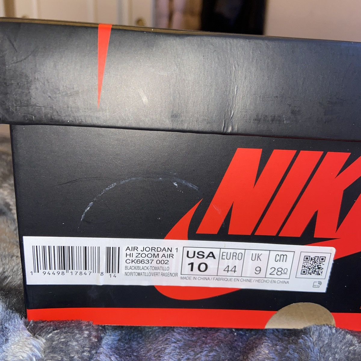 Nike Nike Air Jordan 1 High Zoom Zen Green Size US 10 / EU 43 - 13 Thumbnail