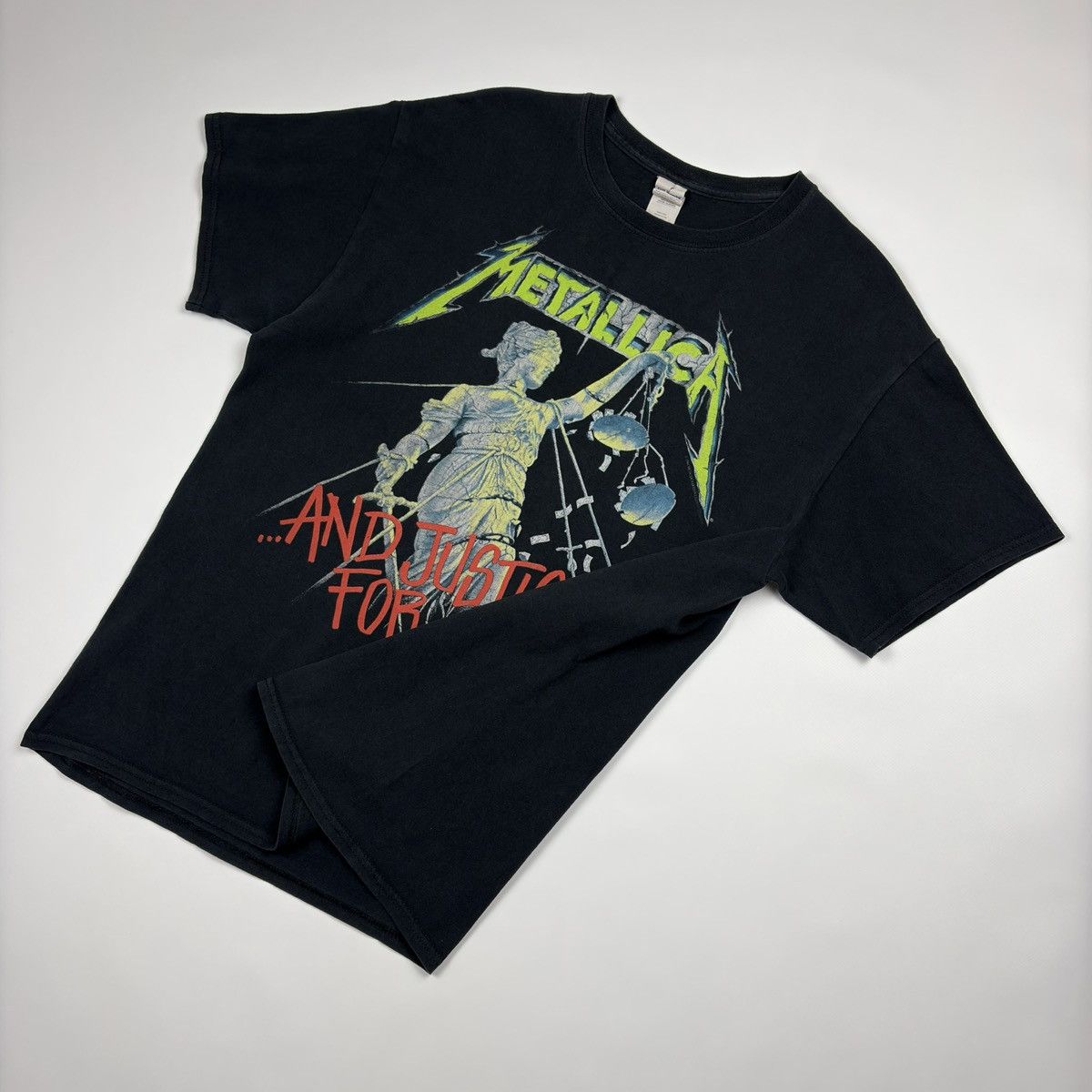 Metallica Vintage Metallica And Justice For All T-shirt European Tour Size US L / EU 52-54 / 3 - 6 Thumbnail