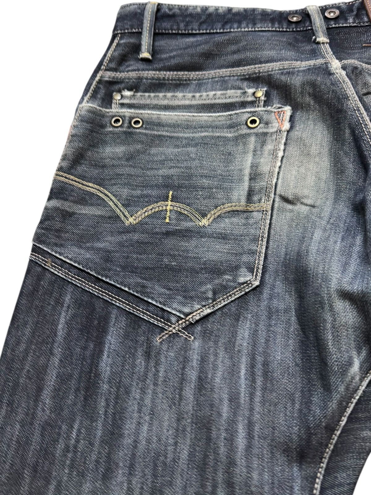 Edwin Vintage Edwin E-Function Curve Leg Grunge Denim Size US 29 - 6 Thumbnail