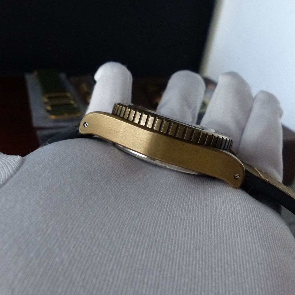 Other ANCON Sea Shadow Bronze watch califonia dial 1943 AGC-4 Size ONE SIZE - 6 Thumbnail