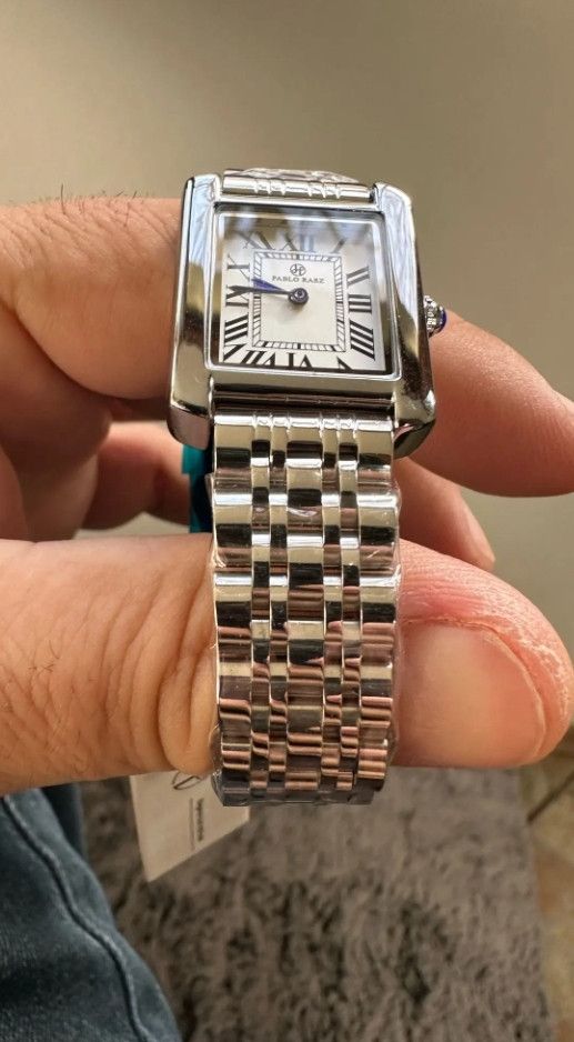Vintage Vintage 90s vintage retro luxury style quartz silver watch Size ONE SIZE - 1 Thumbnail