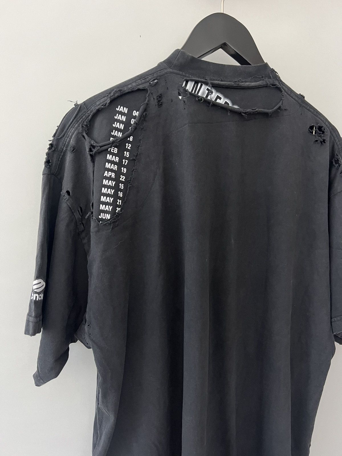 Balenciaga Balenciaga 3B Sports Icon Repaired T-Shirt Vintage Jersey Size US S / EU 44-46 / 1 - 4 Thumbnail