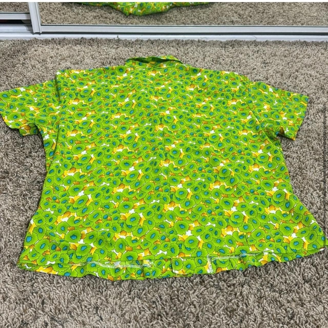 Vintage Vintage Floral Button Down Size S / US 4 / IT 40 - 5 Thumbnail