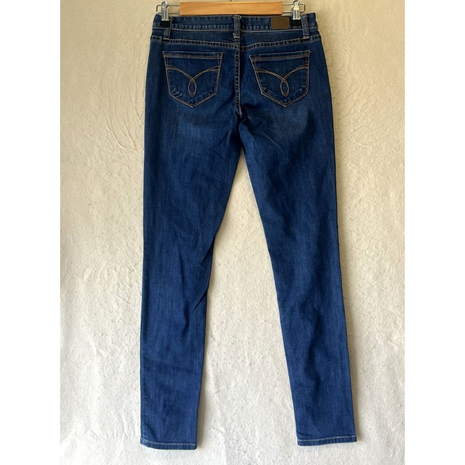 Vintage American Rag Blue Skinny Jeans Women's Size 1S Size 25" / US 0 / IT 36 - 2 Thumbnail