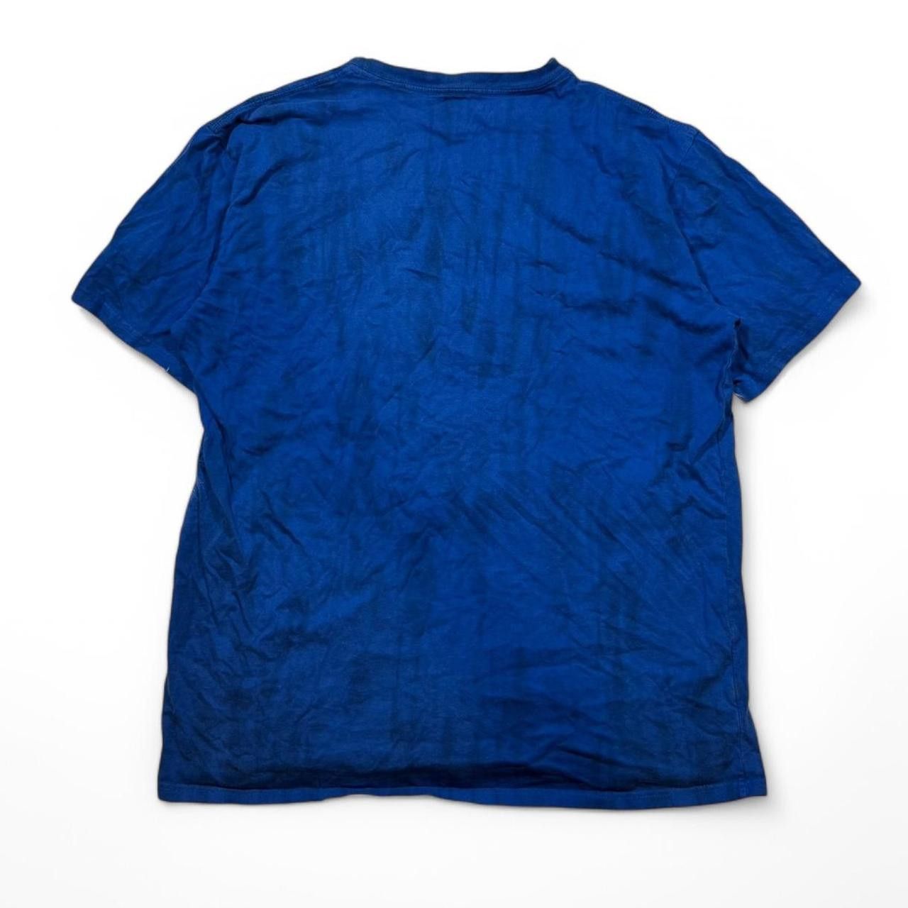 Southpole Southpole Affliction Style Men's Blue Graphic T-shirt Size US M / EU 48-50 / 2 - 2 Thumbnail