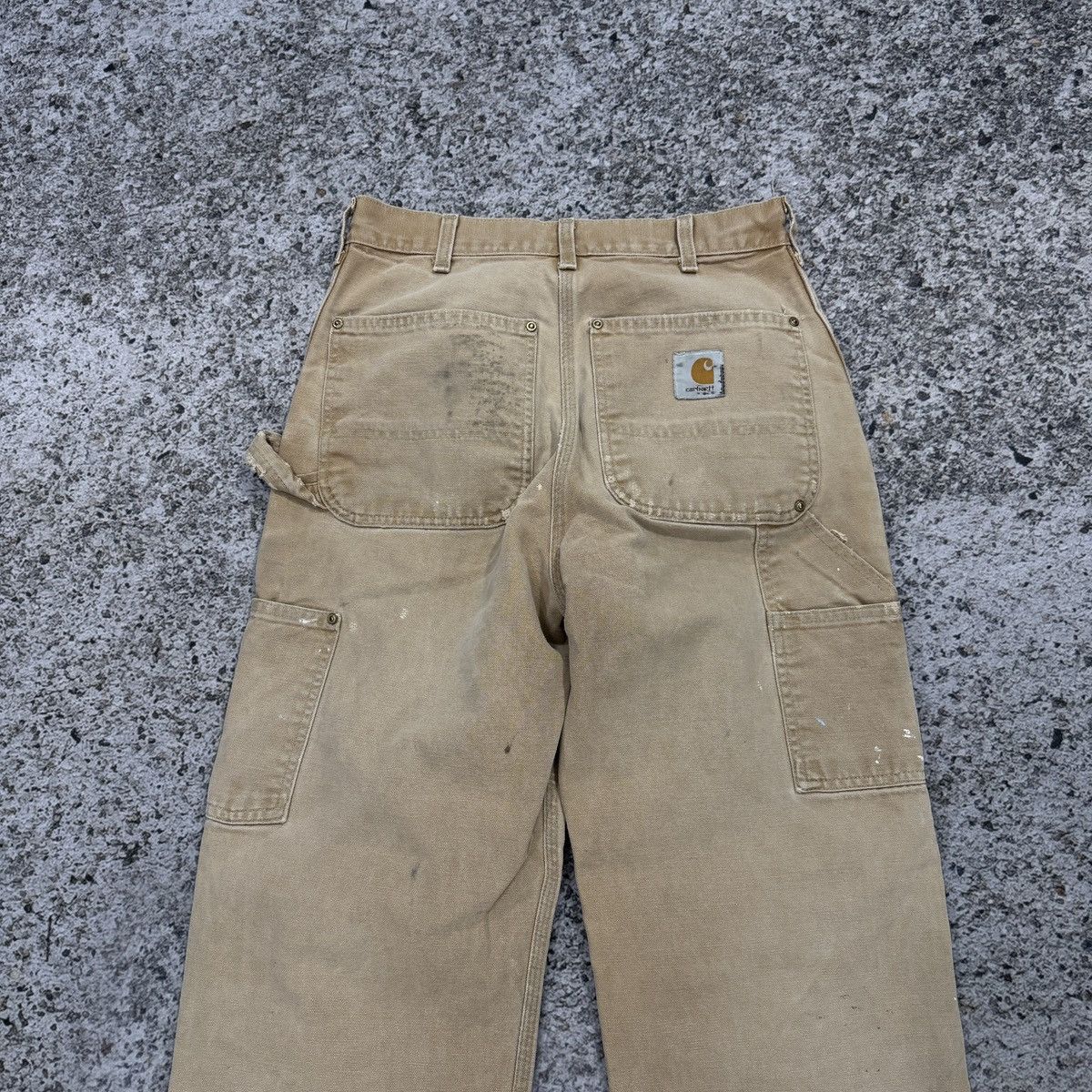 Carhartt 90s Carhartt Thrashed Faded Double Knee Pants ERD Grunge Size US 30 / EU 46 - 3 Thumbnail