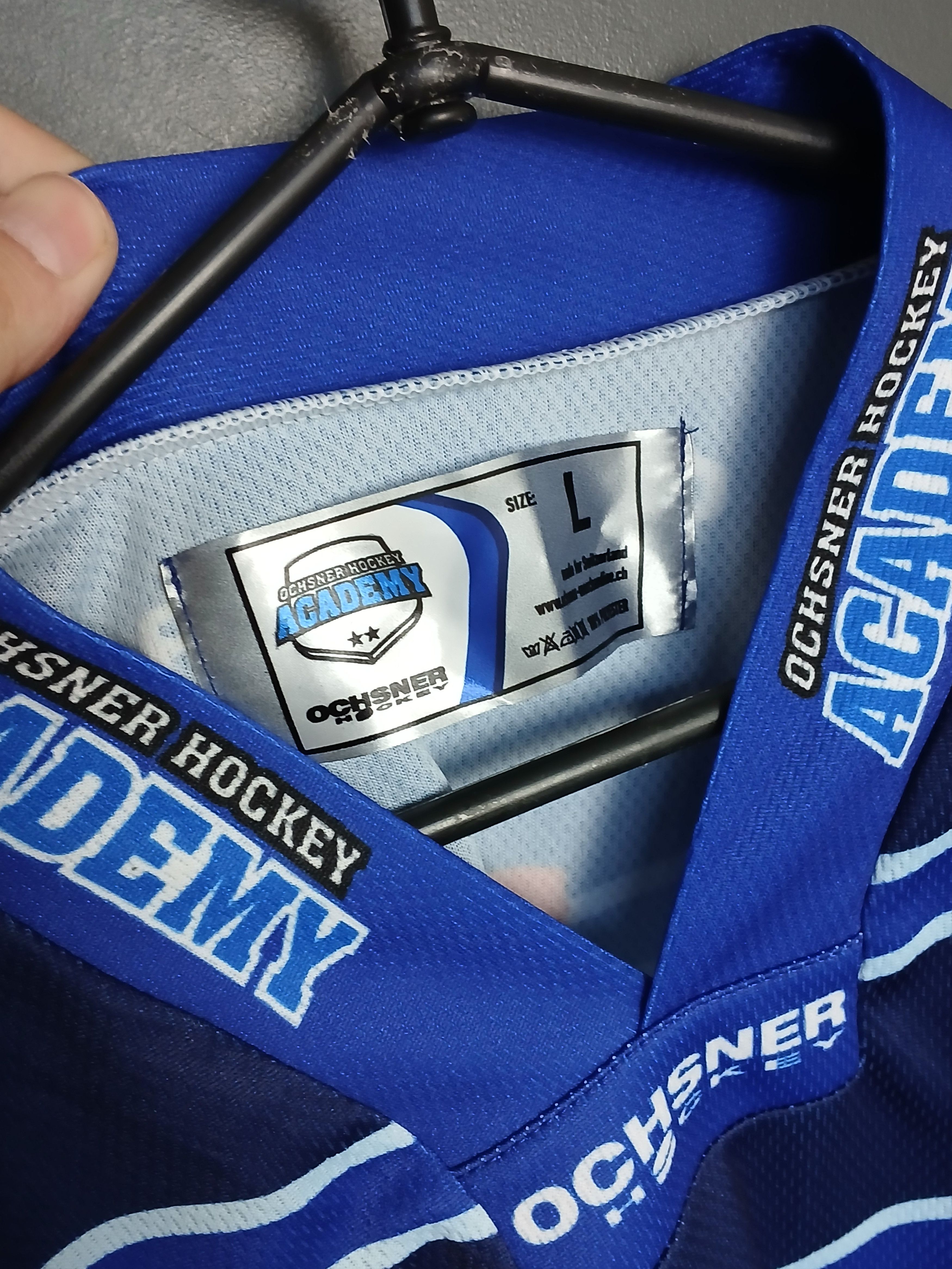 NHL Switzerland Ochsner Hockey Academy Jersey Size US L / EU 52-54 / 3 - 7 Thumbnail