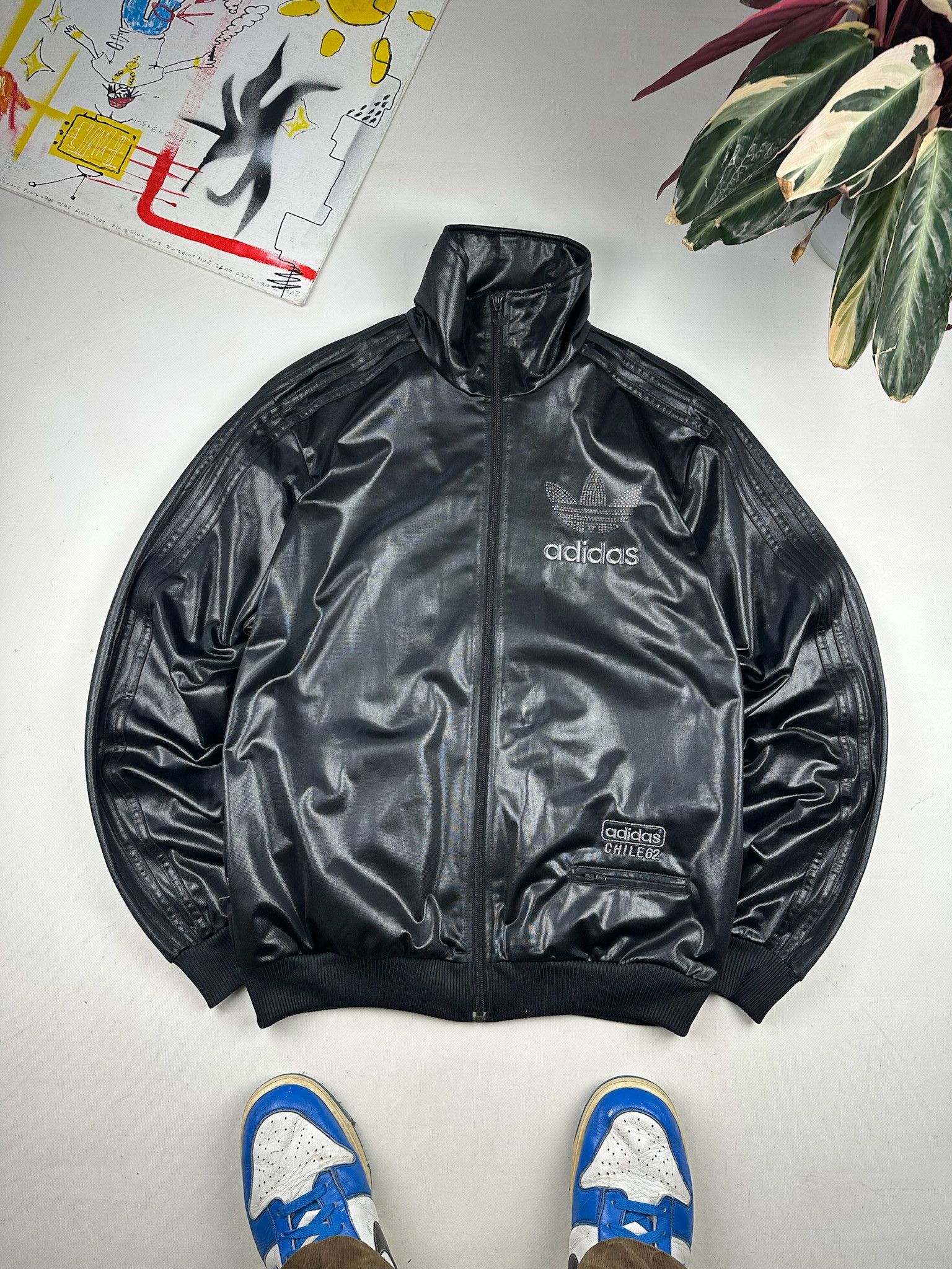 Adidas Chile 62 Jacket Black | Grailed
