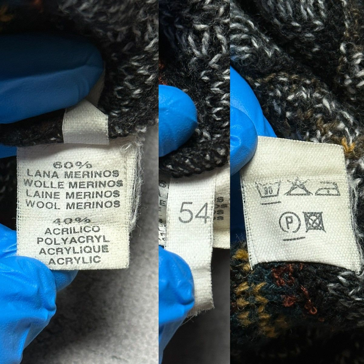 Carlo Colucci Vintage Enzo Lorenzo Coogi style Sweater Multicolour Size US XL / EU 56 / 4 - 13 Thumbnail