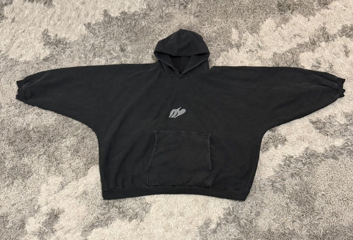 Kanye West DONDA SLAM HOODIE - SIZE L - WASHED BLACK - FREE