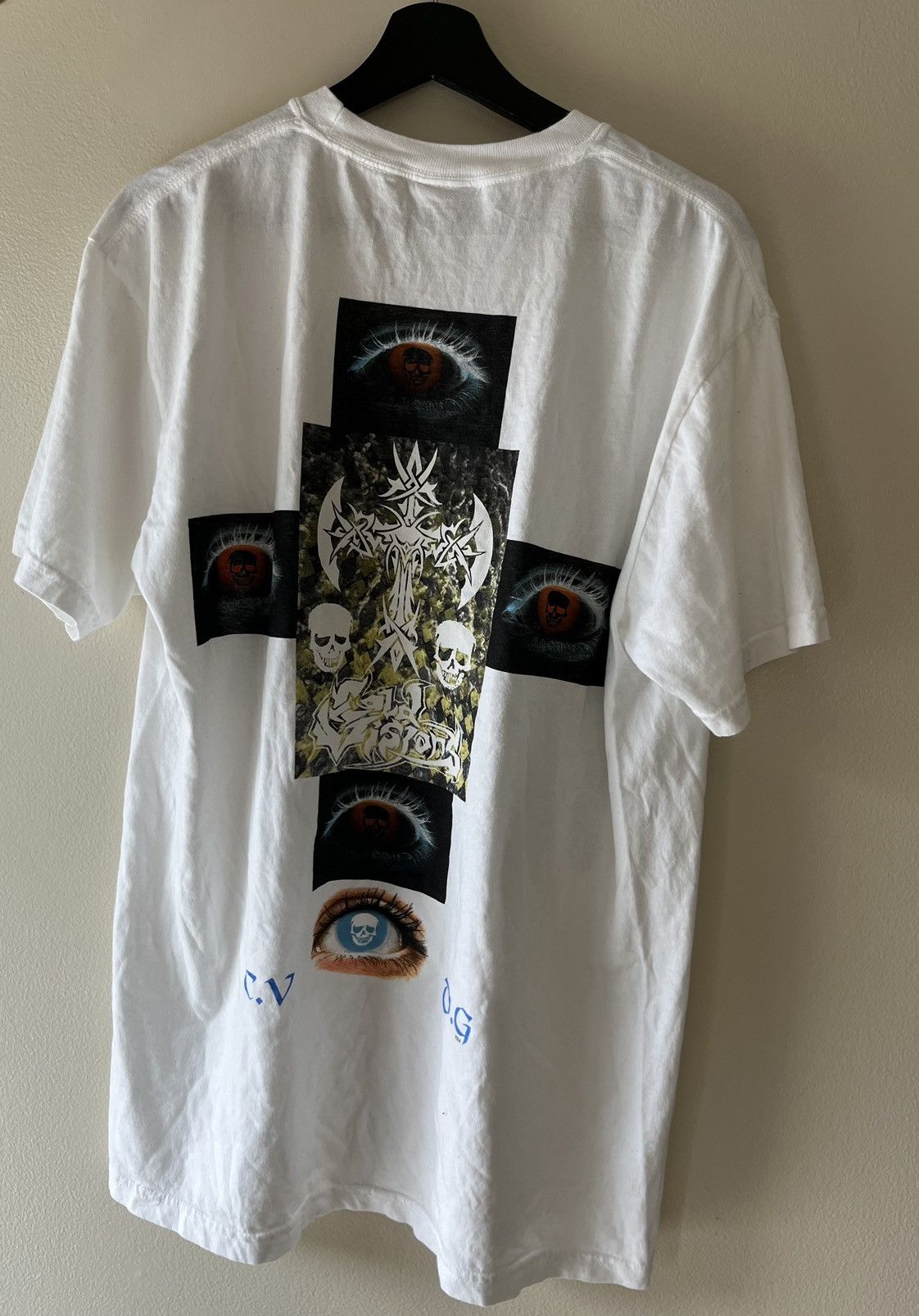 Band Tees Bladee Cold Visions Tour 2024 Merch Shirt Large Size US L / EU 52-54 / 3 - 2 Thumbnail