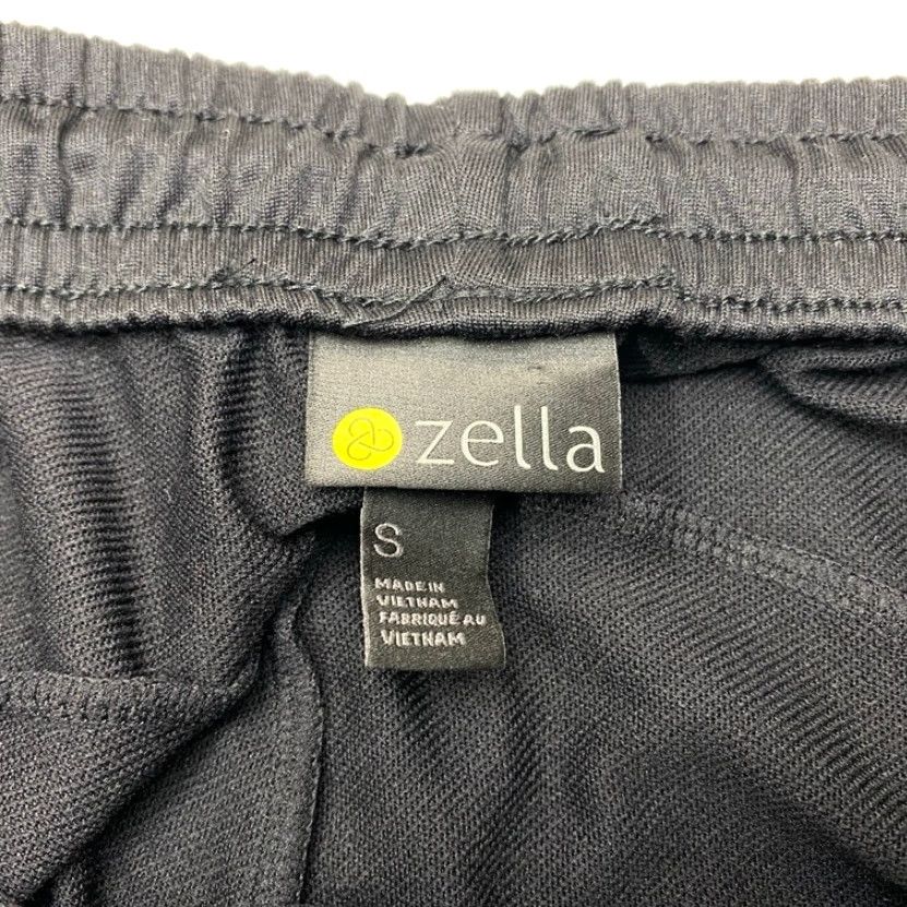 Vintage NWT Zella Leggings Womens Small Black Drawstring Elastic Waist Workout Yoga 8480 Size 28" / US 6 / IT 42 - 4 Thumbnail