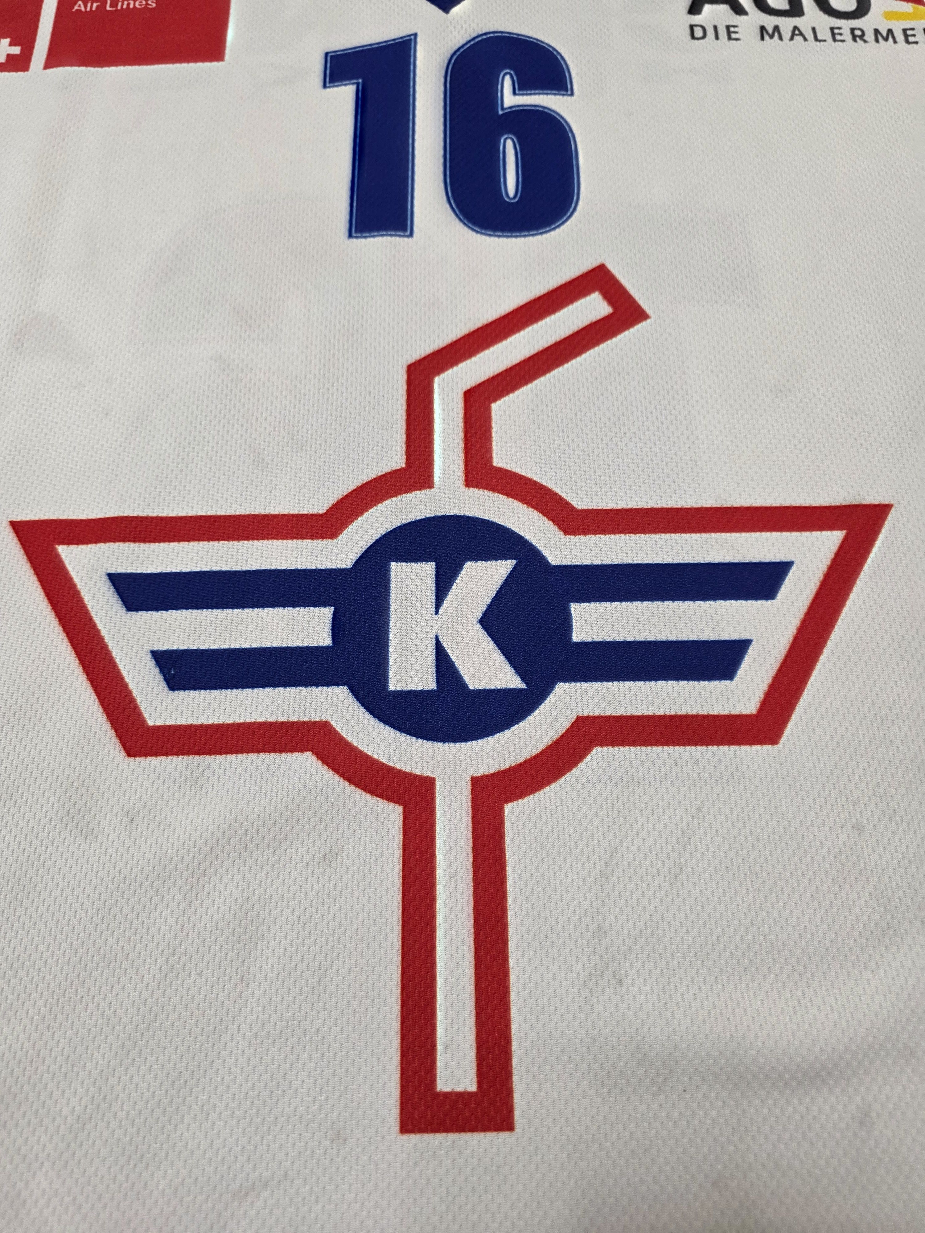 All Sport EHC KLOTEN HOCKEY JERSEY BLUE JERSEY ICE HOCKEY SWITZERLAND Size US XL / EU 56 / 4 - 4 Thumbnail