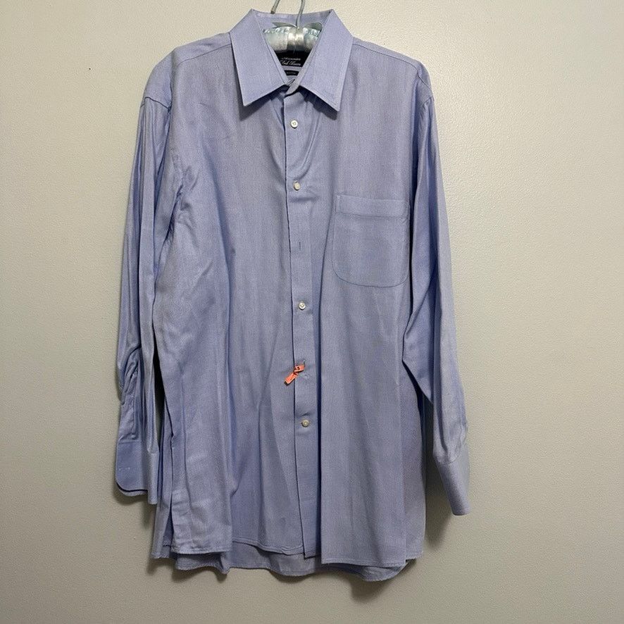Vintage Alessandro dal Borro blue button down size 17 Size US XL / EU 56 / 4 - 2 Thumbnail