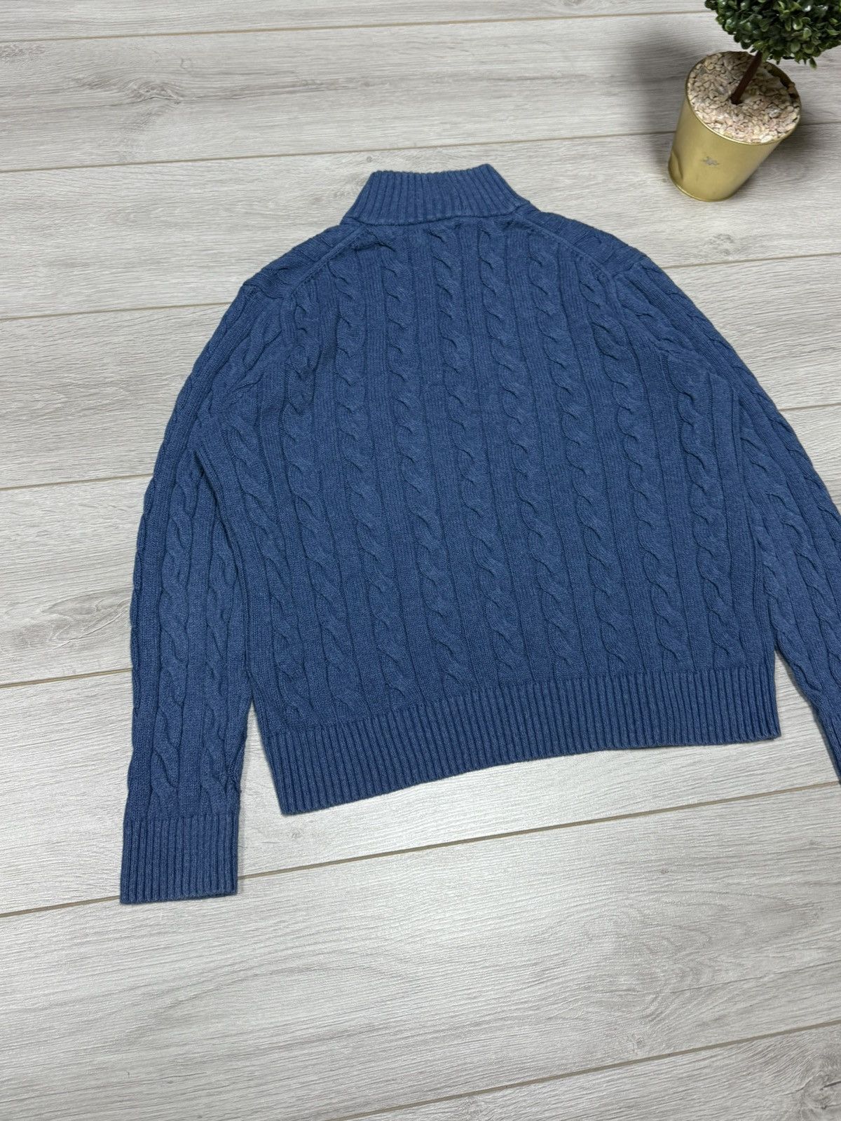 Polo Ralph Lauren Polo Ralph Lauren 1/4 zip sweater woven Size US L / EU 52-54 / 3 - 8 Thumbnail