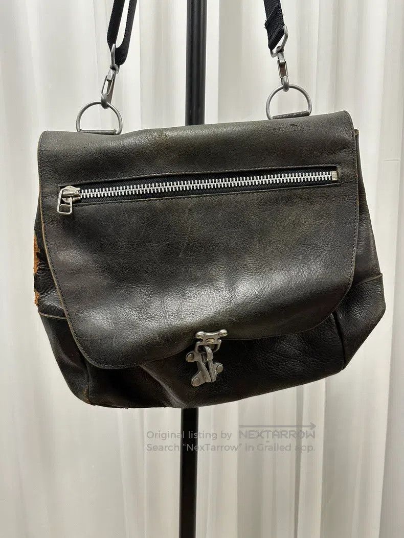 Yohji Yamamoto Yohji Yamamoto Cowhide aviator buckle crossbody bag Size ONE SIZE - 1 Thumbnail