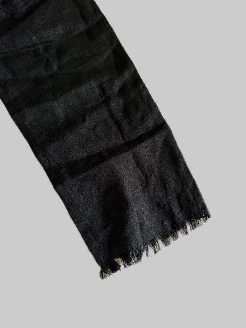 Yohji Yamamoto Yohji Yamamoto size 1 Mainline low-rise lace-up linen pants Size US 28 / EU 44 - 3 Thumbnail