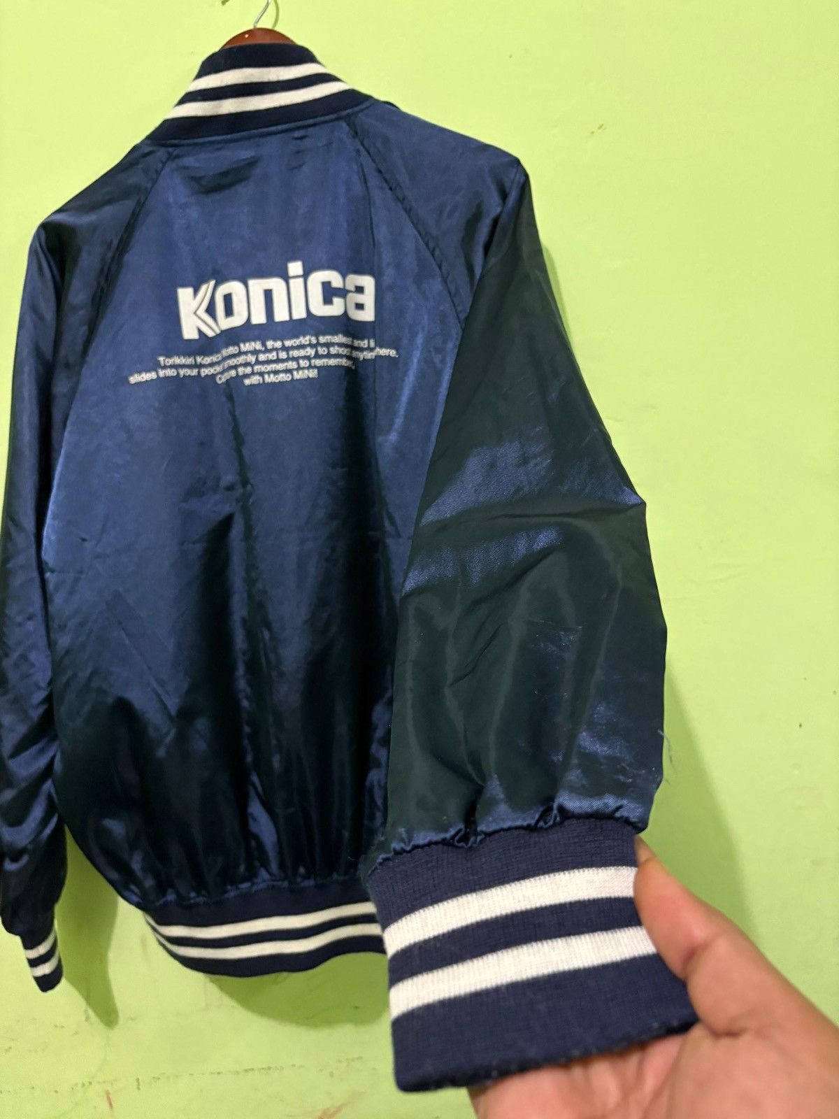 Vintage Vtg 90’s Konica Camera Mini Nylon Jacket Promo Design Size US M / EU 48-50 / 2 - 8 Thumbnail