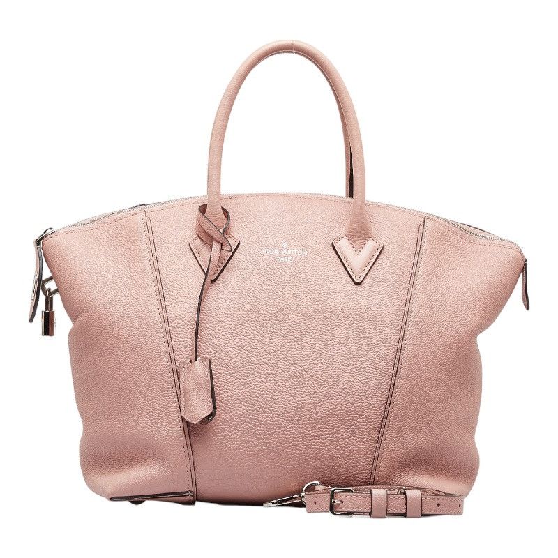 Louis Vuitton Parnasea Lockit PM Shoulder Bag Magnolia Pink Leather